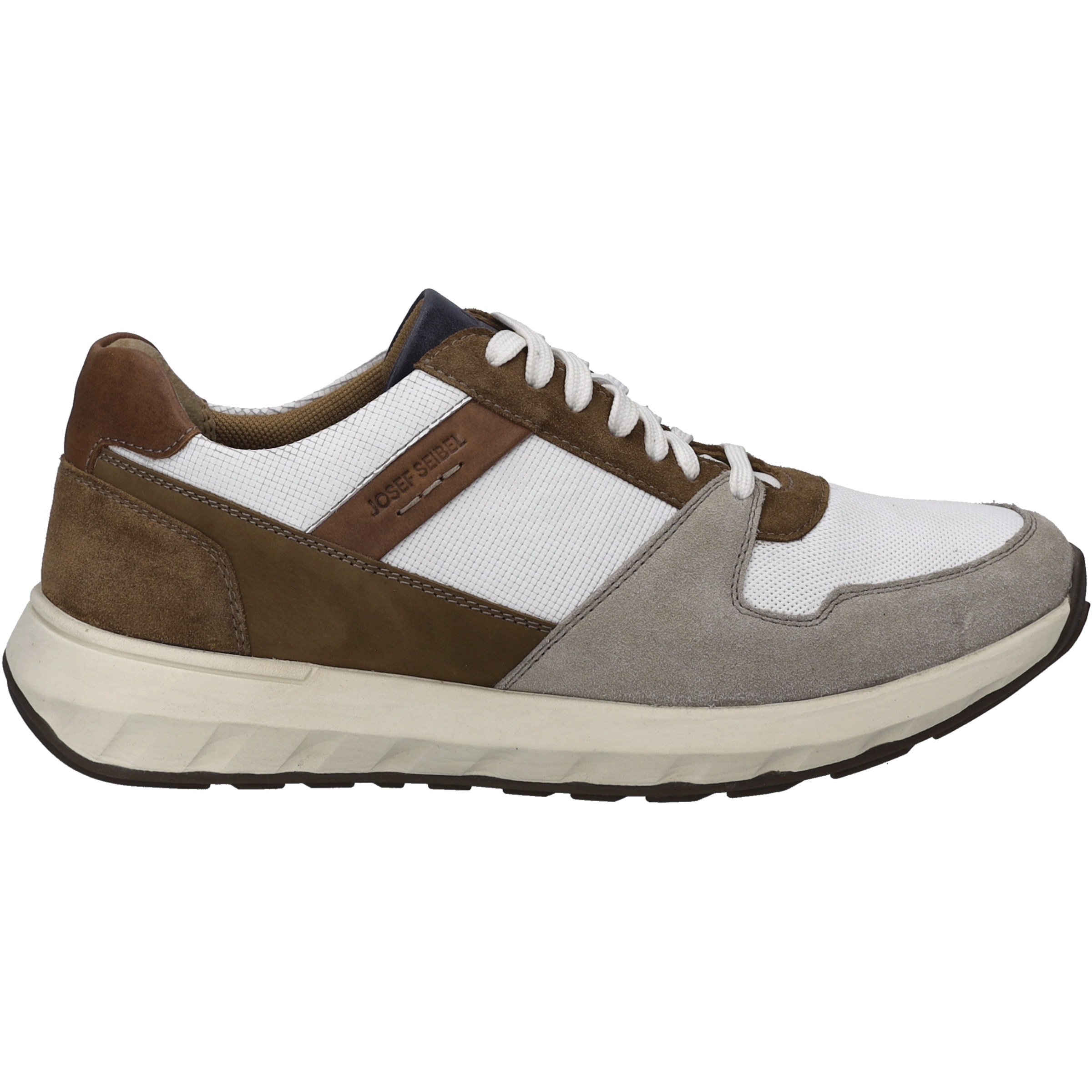 Josef Seibel Sneaker "Cameron 10, weiss-braun" günstig online kaufen