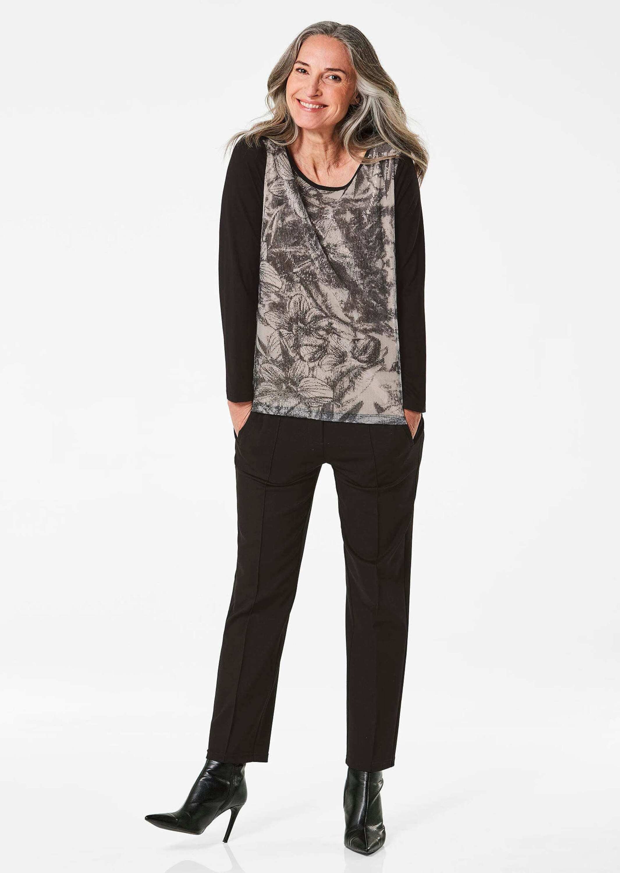 GOLDNER Kurzarmshirt »Shirt«