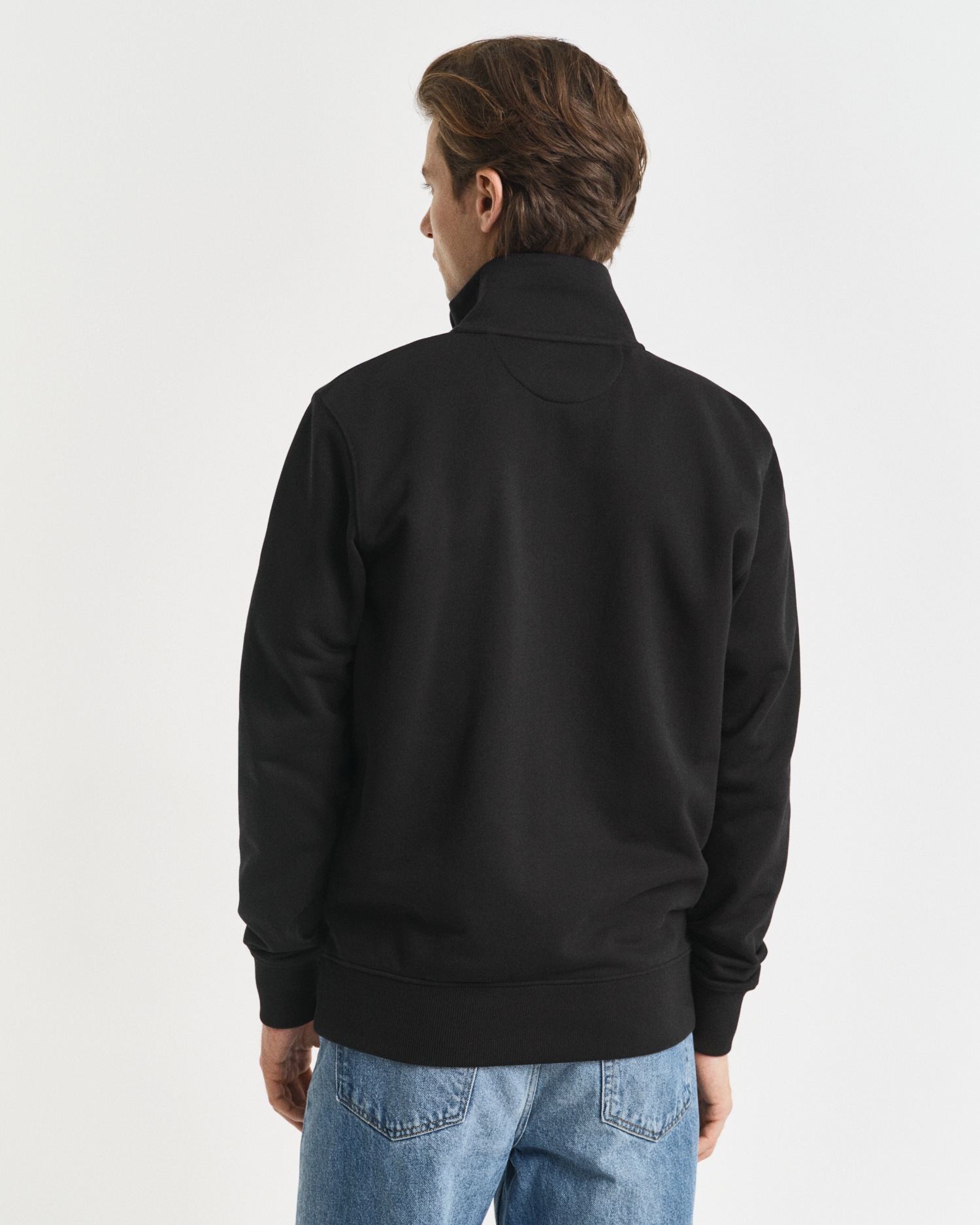 Gant Sweatjacke »REG SHIELD FULL ZIP SWEAT« mit Logostickerei auf der Brust