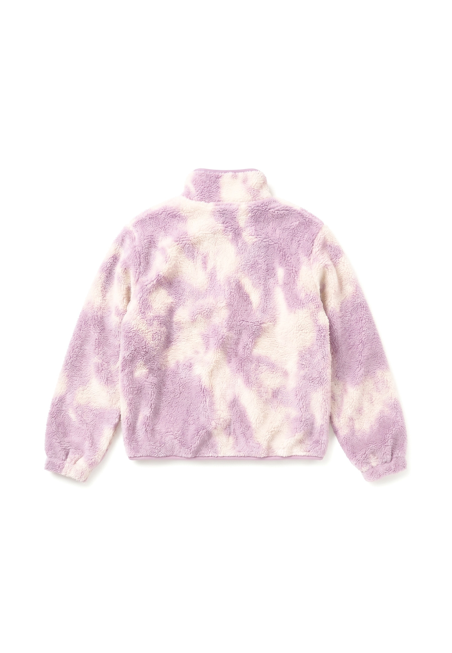 URBAN CLASSICS Fleecejacke »Urban Classics Ladies Printed Sherpa Jacket« 1 Stk. tlg. ohne Kapuze