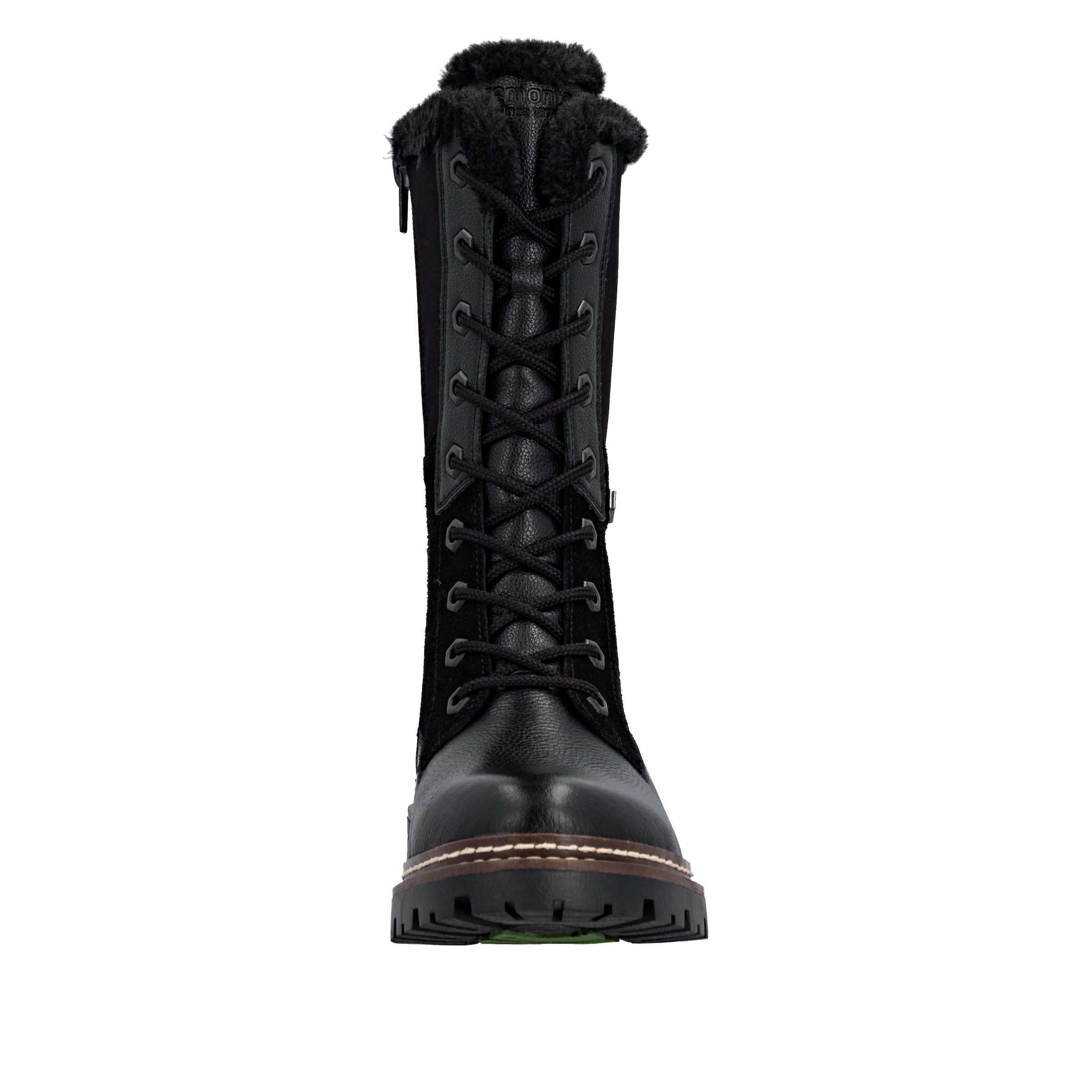 Remonte Schnürstiefel »FIBER GRIP«, Schnürboots, Winterboots, Profilsohle, wasserabweisende TEX-Membran
