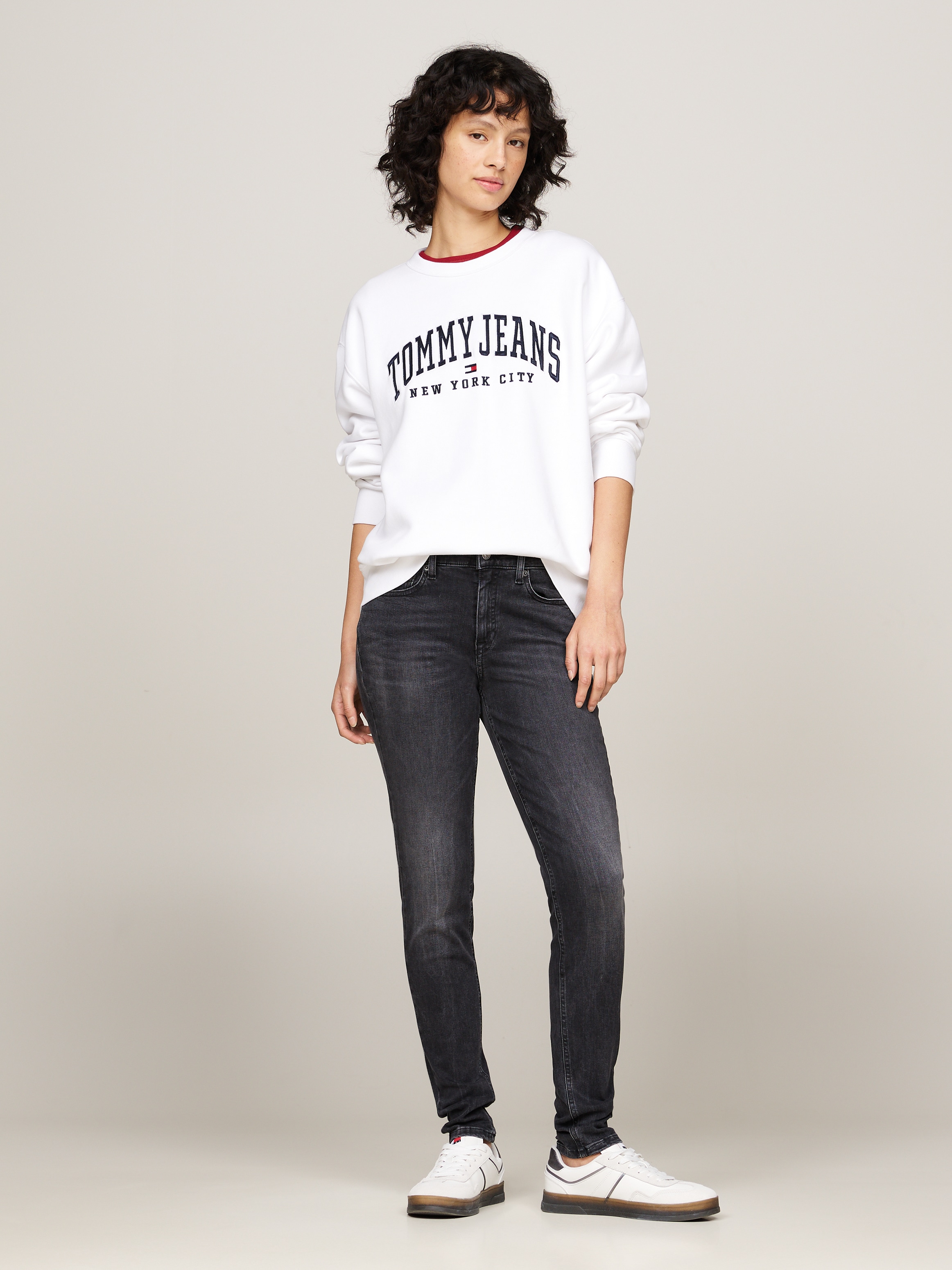 Tommy Jeans Skinny-fit-Jeans "Tommy Jeans - Damenjeans- NORA Mid Rise - Ski günstig online kaufen