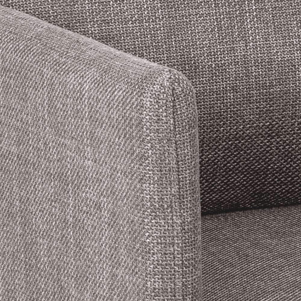 ACTONA GROUP Ecksofa »Milly«, (1 St.), Breite 201 cm, Recamiere links oder rechts, Struktur, Füße Eiche