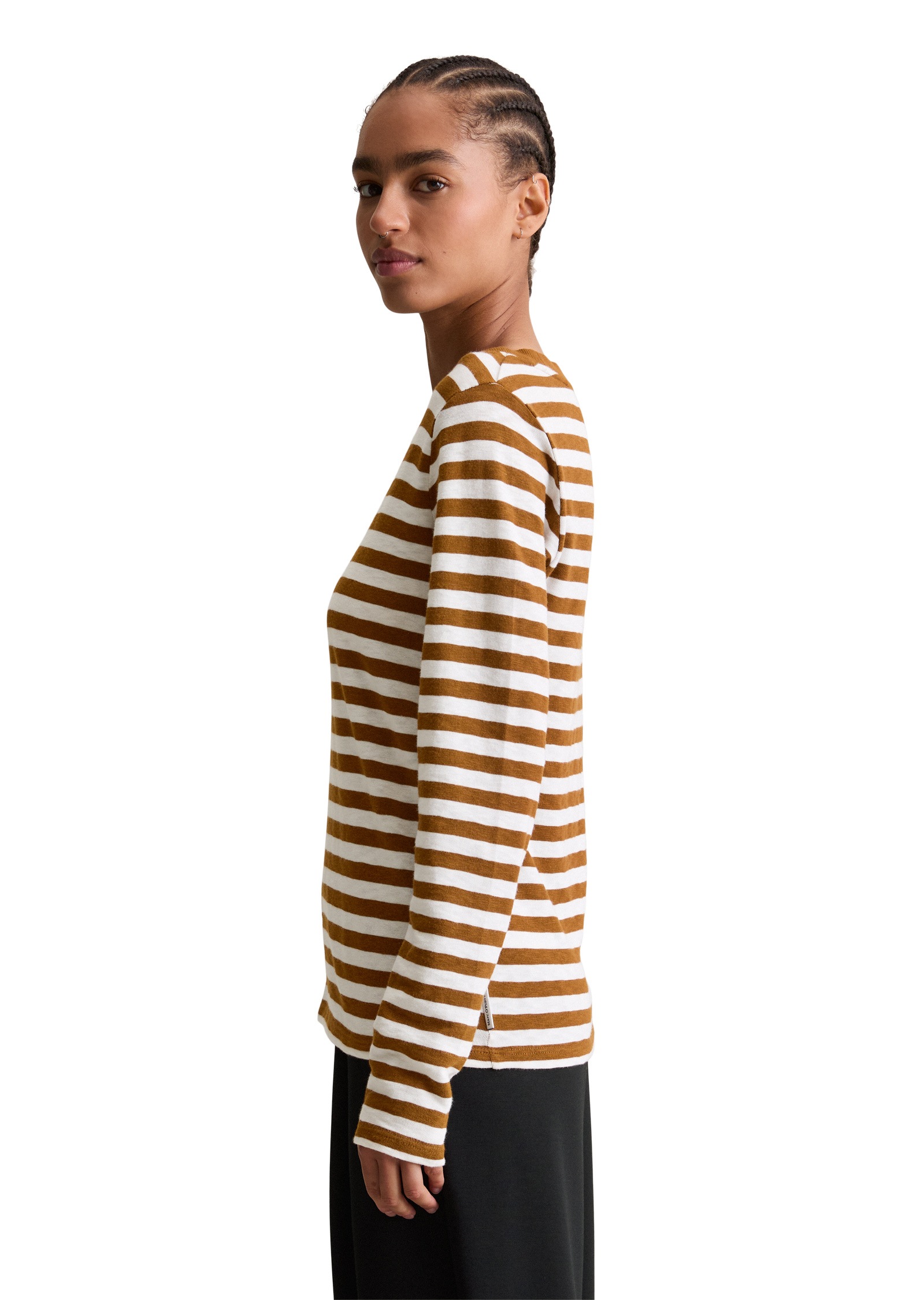 Marc OPolo DENIM Langarmshirt "aus Heavy Slub Jersey" günstig online kaufen