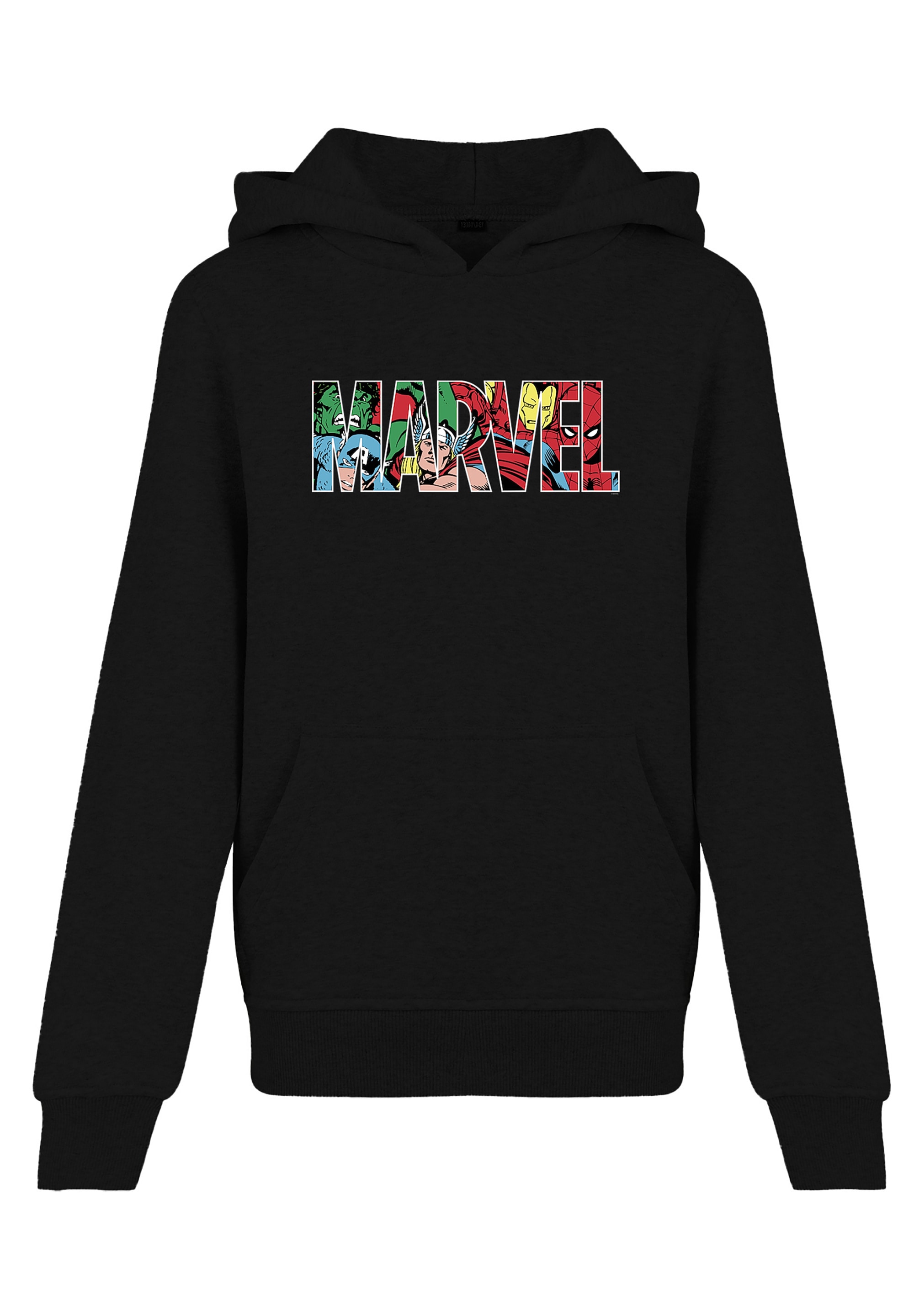 F4NT4STIC Kapuzenpullover »Marvel Avengers Characters«, Unisex Kinder,Premium Merch,Jungen,Mädchen,Logo Print