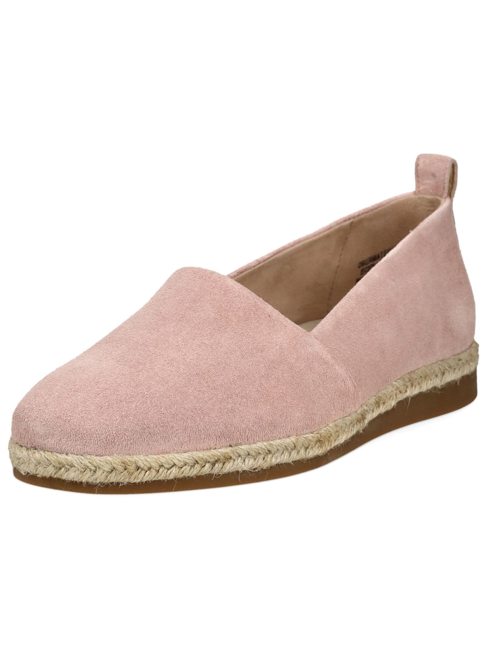 Espadrille PAUL GREEN "Paul Green Halbschuhe Veloursleder", Damen, Gr. 38,5, rose, Veloursleder, Schuhe Espadrille