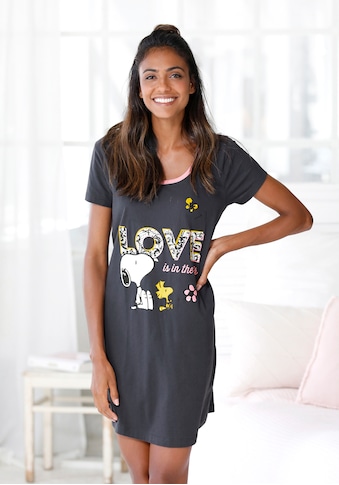 Sleepshirt, mit großem Snoopy-Motiv