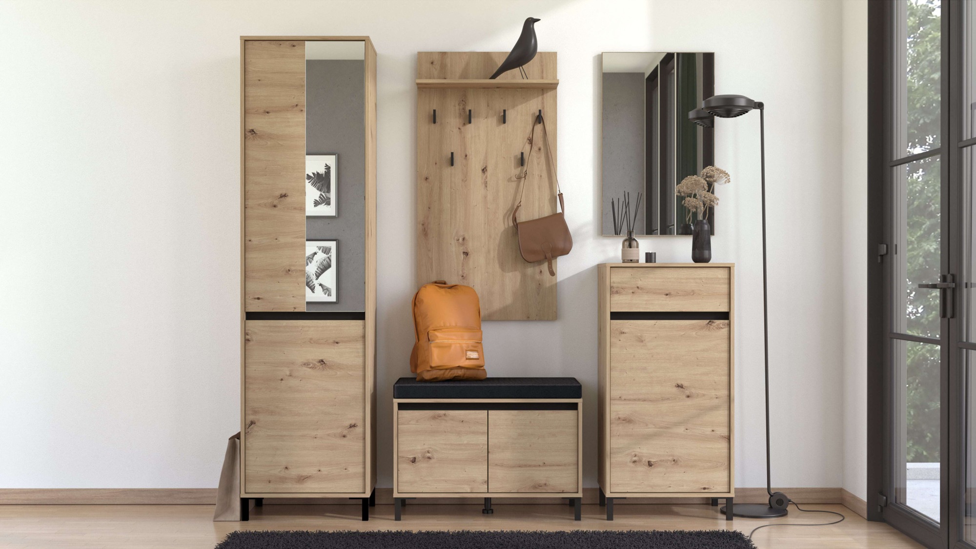 Home affaire Schuhbank "Arran, Schuhschrank, Schuhregal, Schuhtruhe, Schuhk günstig online kaufen