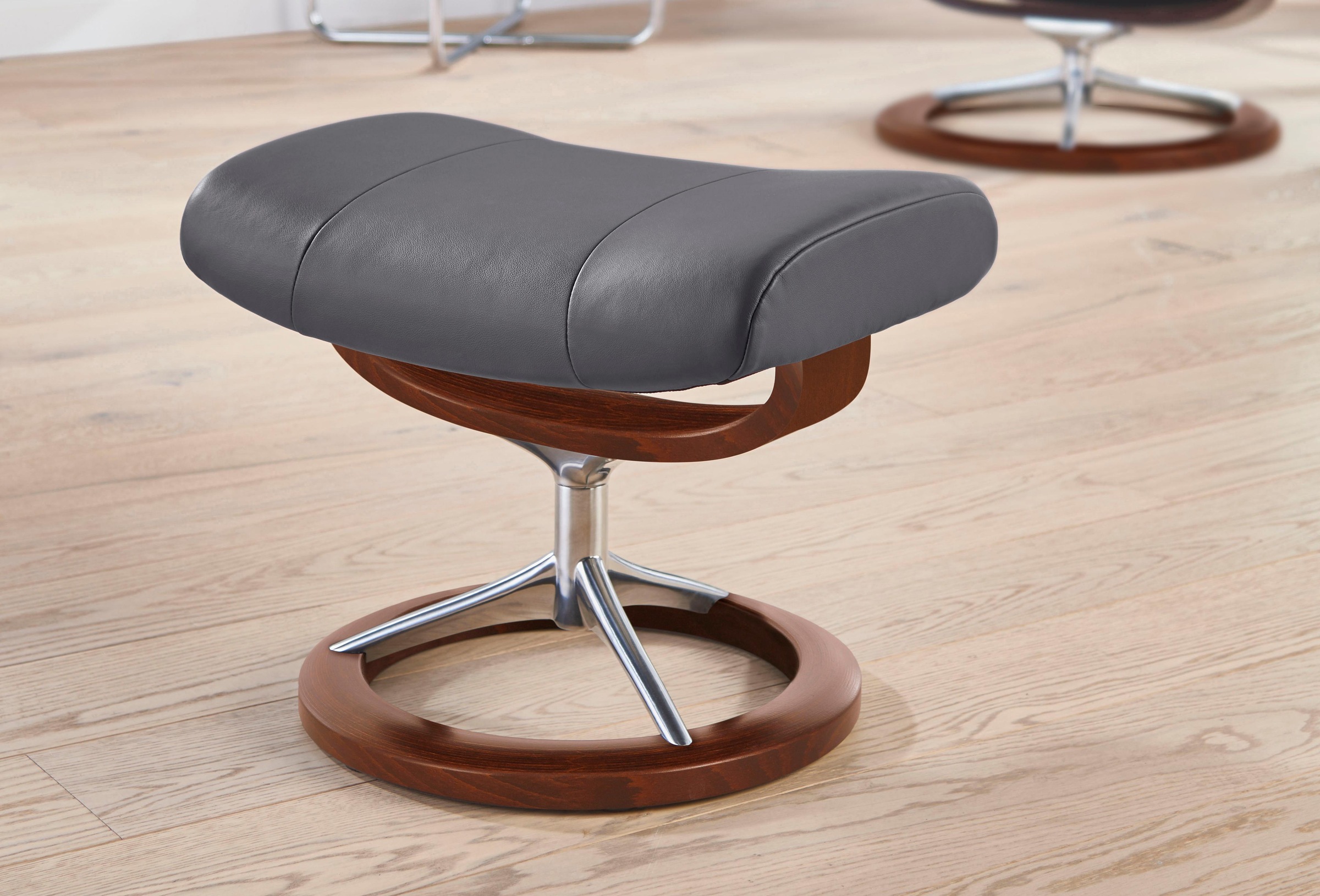 Stressless® Hocker »Garda«, mit Signature Base, Gestell Braun