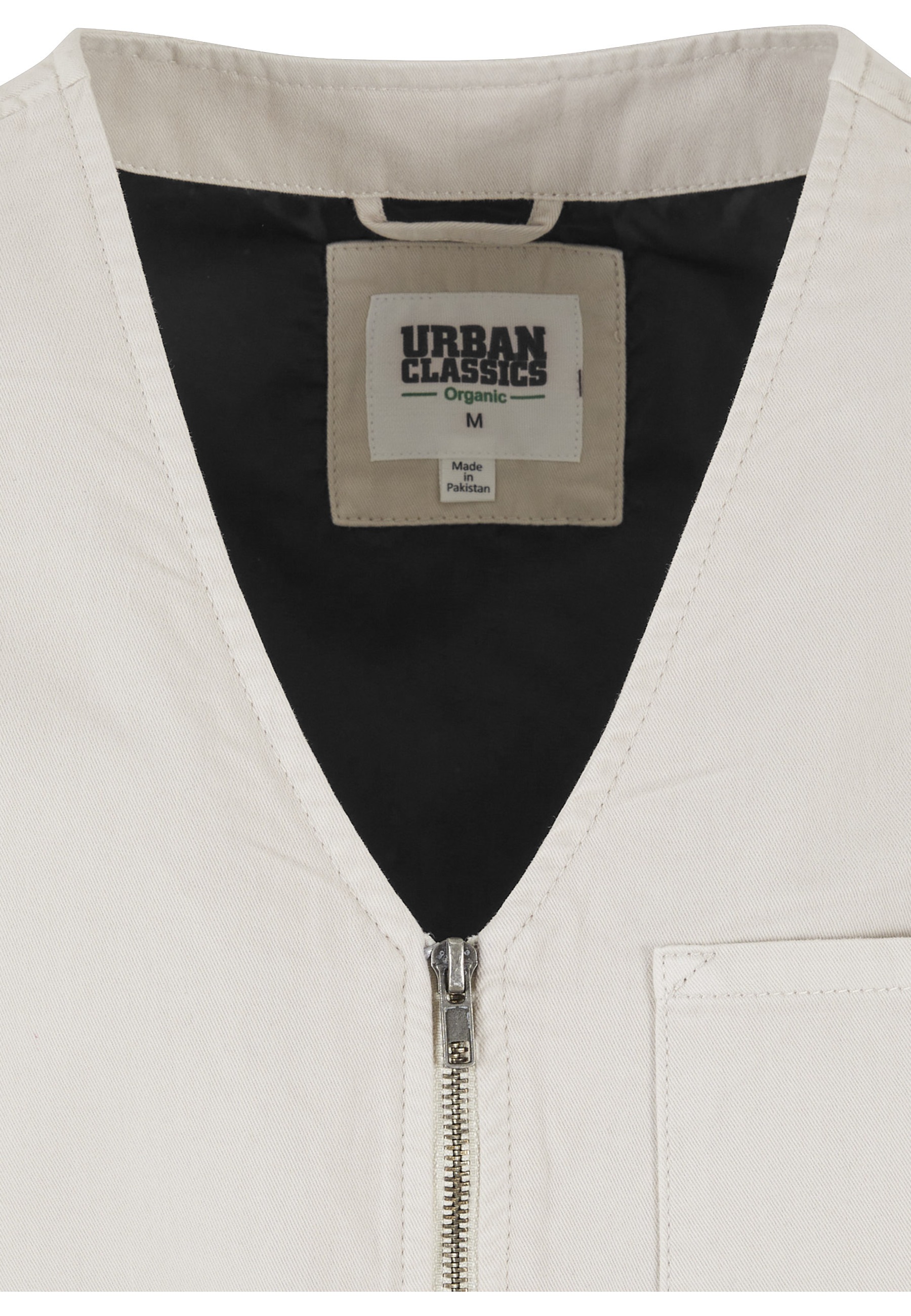 URBAN CLASSICS Steppweste »Urban Classics Herren Organic Cotton Vest« 1 Stk.