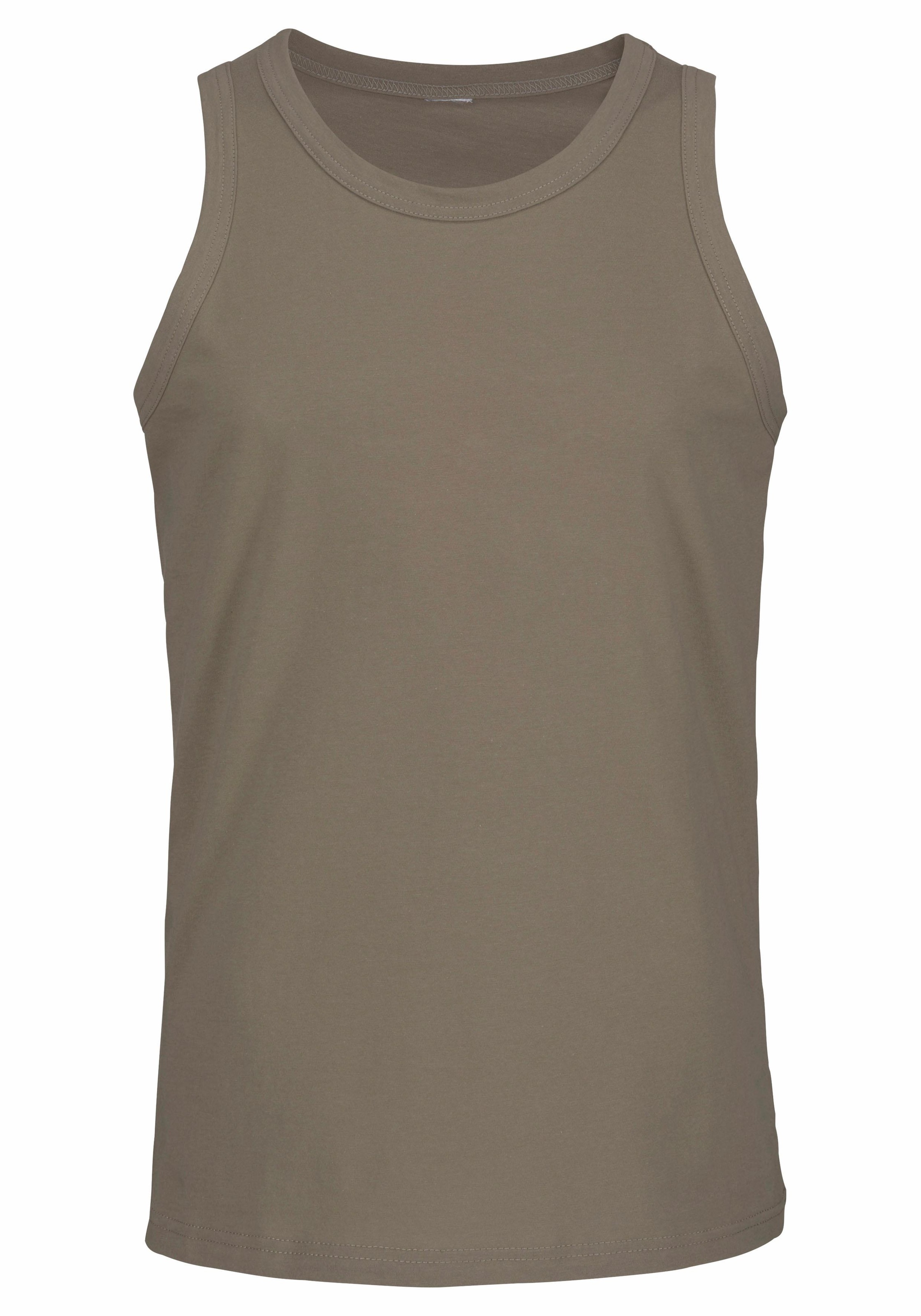 H.I.S Tanktop Men's Olive Green L 2