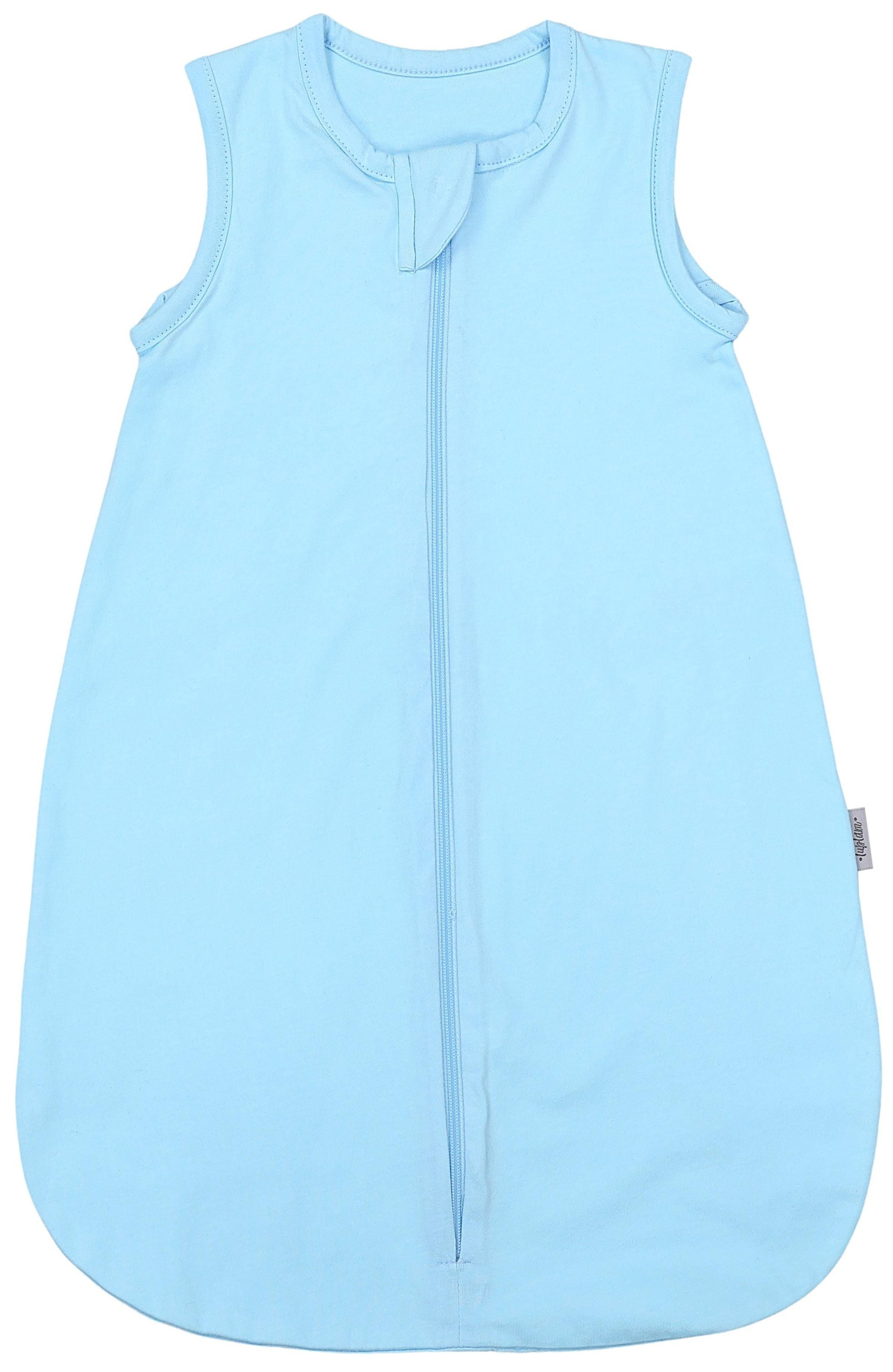 TUPTAM Babyschlafsack "Kugelschlafsack Baby Sommerschlafsack Kleine Kinder", L: 56cm, blau, Schlafsäcke