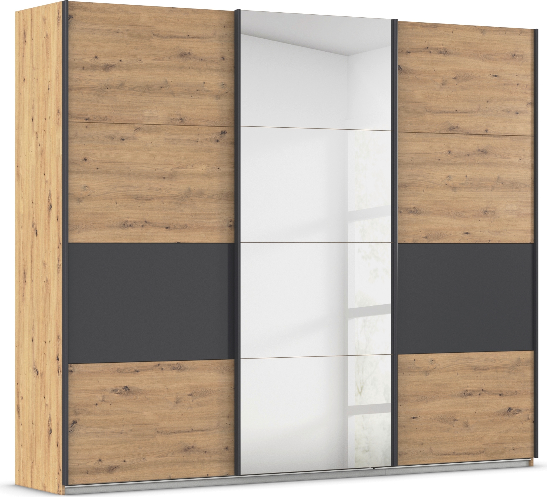 OTTO home "Mehrzweckschrank Aktenschrank Möbel Mietswohnung Schlafzimmer CORTONA" Breiten 203/271/315/360 cm, Höhen 210/229 cm, inkl. Inneneinteilung, 2 Stoffboxen extra Einlegeböden MADE IN GERMANY