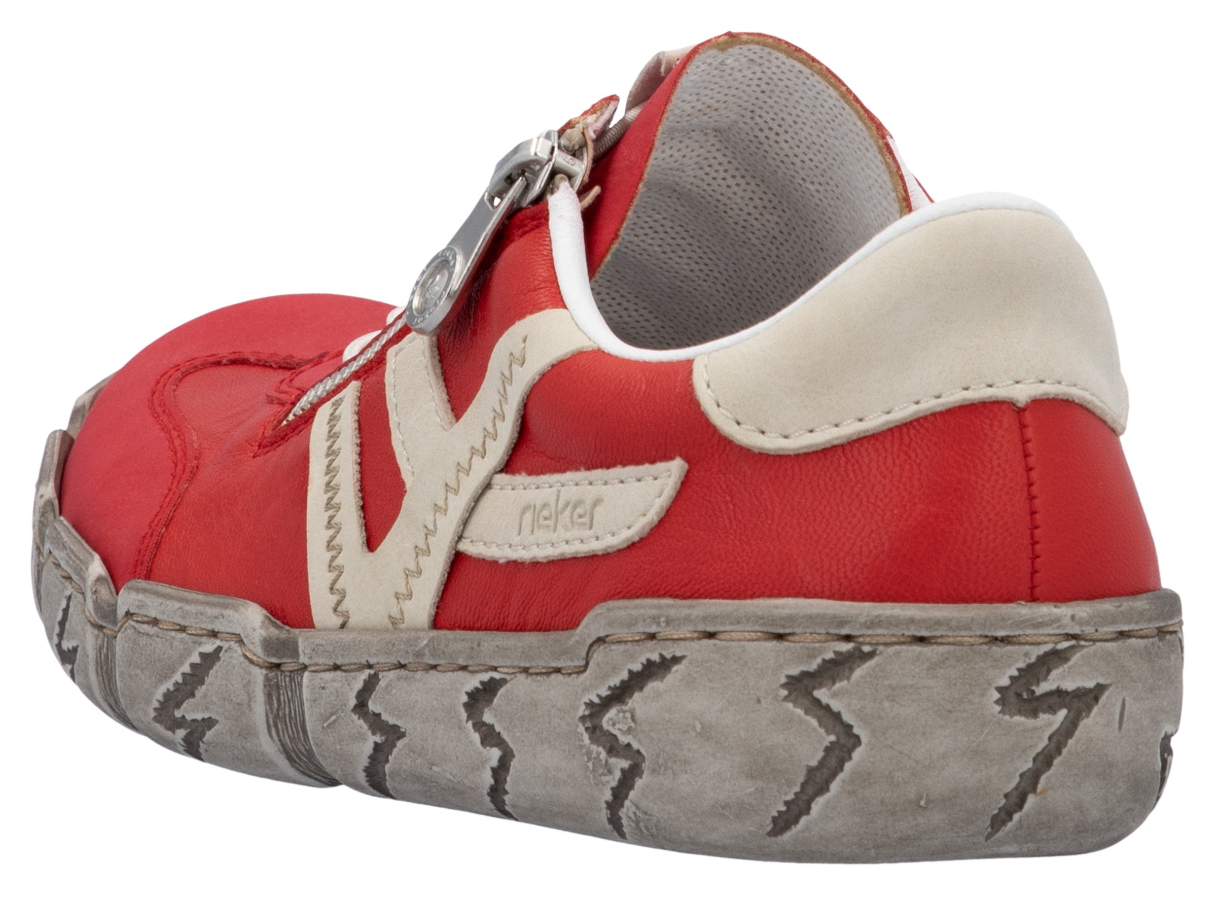 Rieker Slip-On Sneaker Red/Beige 39 2