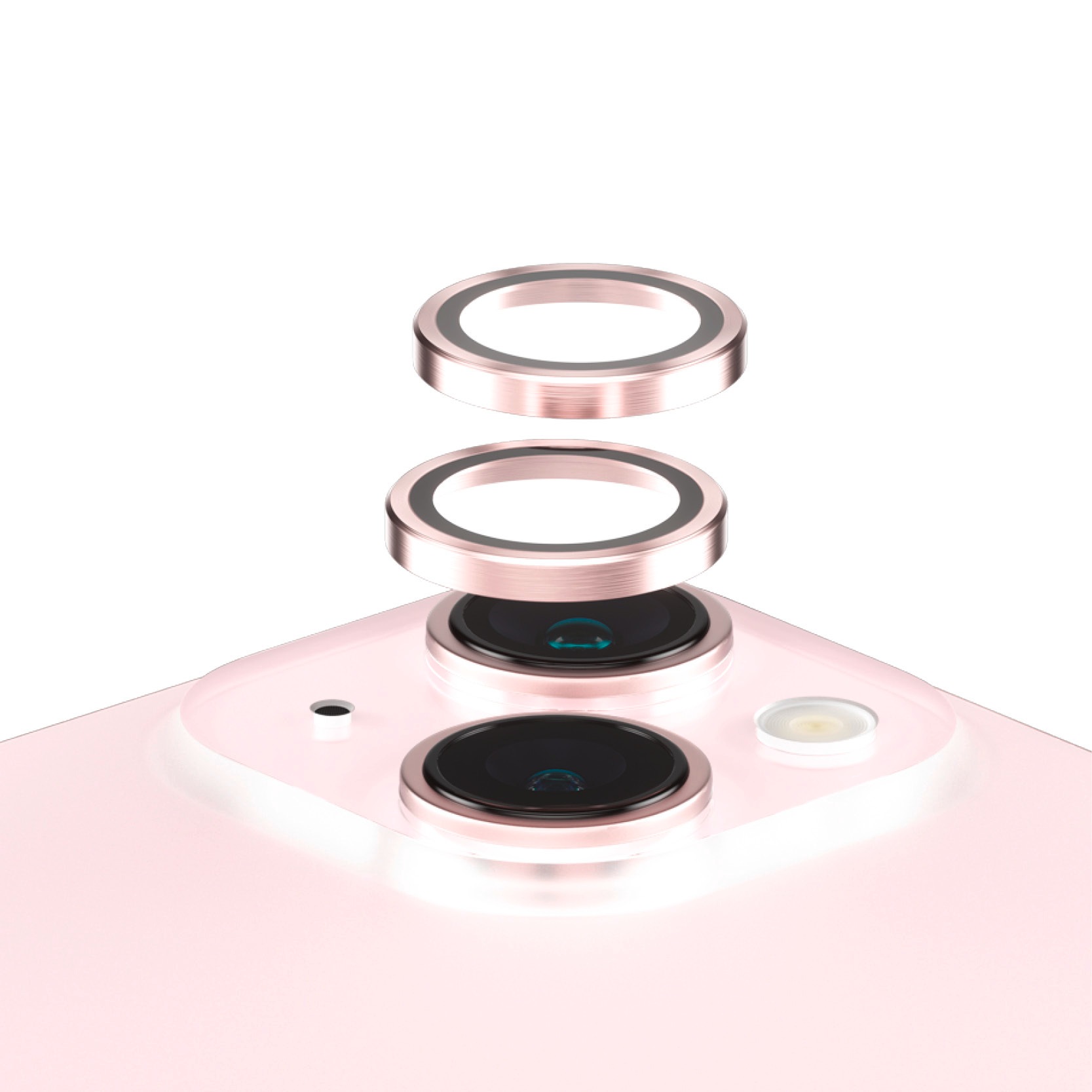 PanzerGlass Kameraschutzglas »Hoops Camera Protector«, für Apple iPhone 15-Apple iPhone 15 Plus