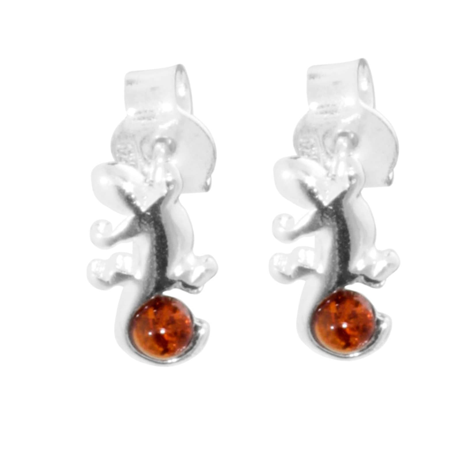OSTSEE-SCHMUCK Paar Ohrstecker »Ostsee-Schmuck Ohrstecker Echse Ohrstecker Echse«, (2 tlg.)
