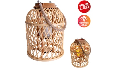 LED Solarleuchte »Basket«, 1 flammig-flammig, Outdoor Leuchte>>Basket