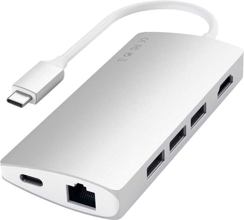 Satechi Adapter »Type-C Multi-Port Hub 4K Ethernet V2«