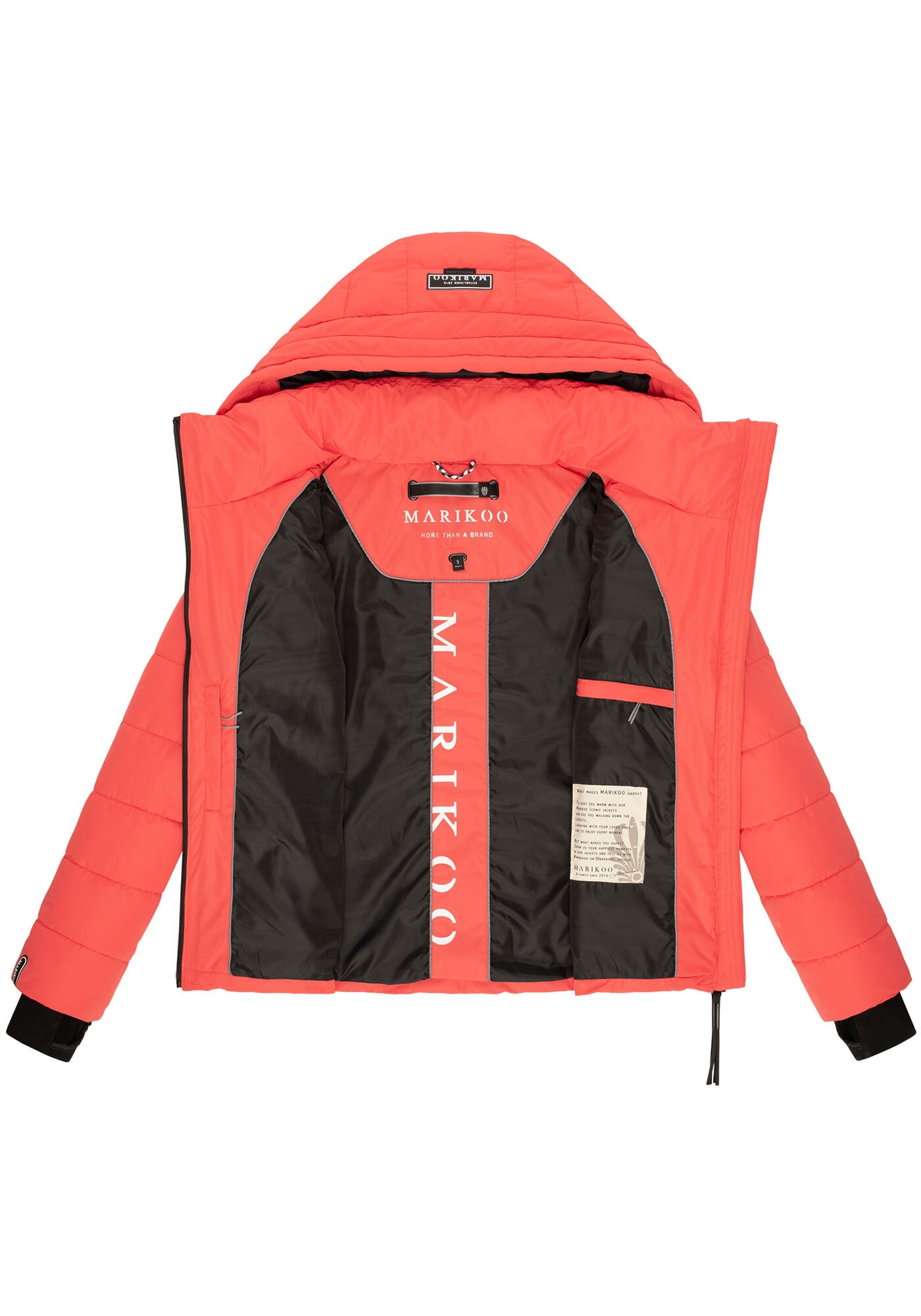 Marikoo Winterjacke »Samuiaa XVI«, mit Kapuze