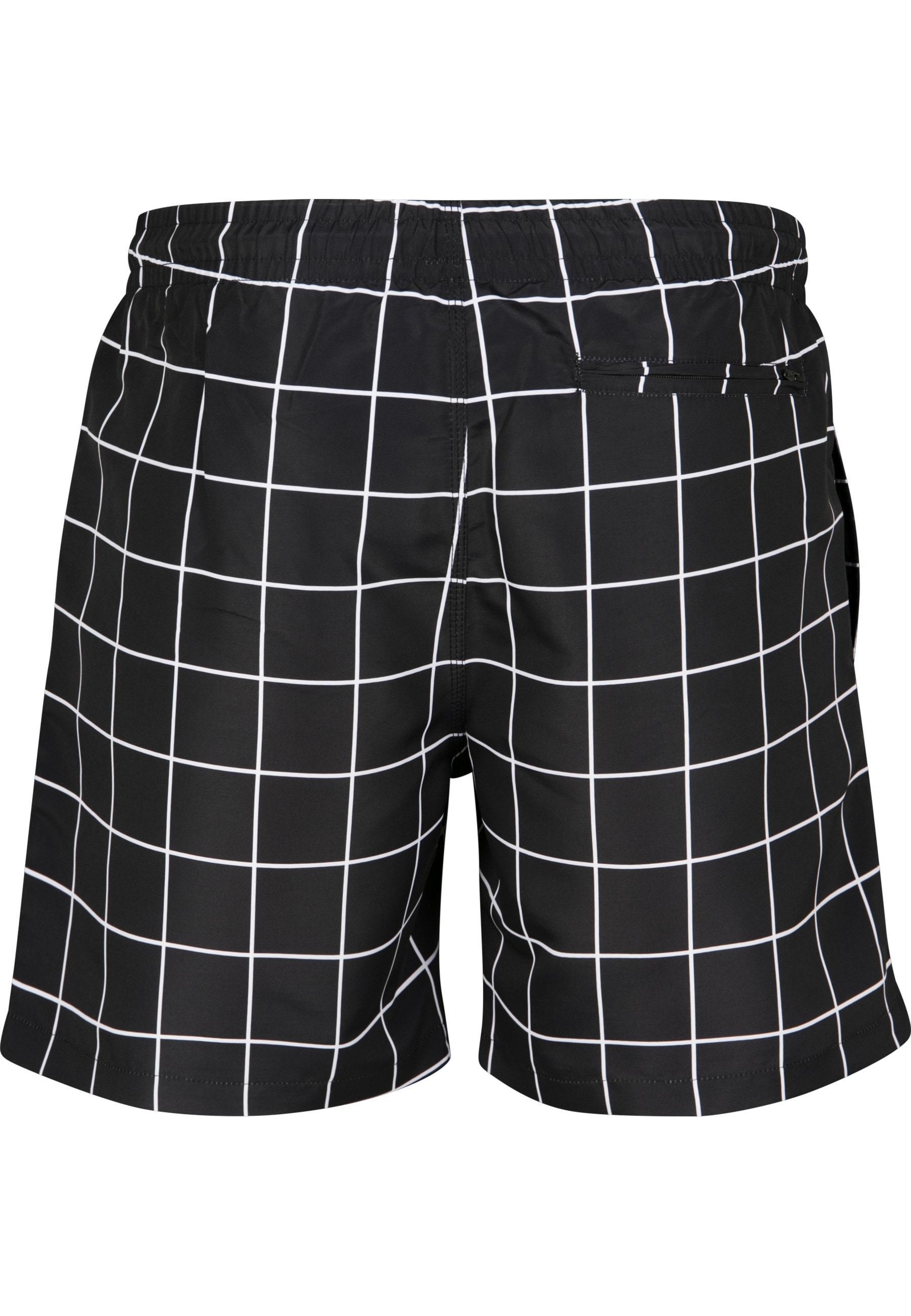 URBAN CLASSICS Badeshorts »Urban Classics Herren Check Swim Shorts«