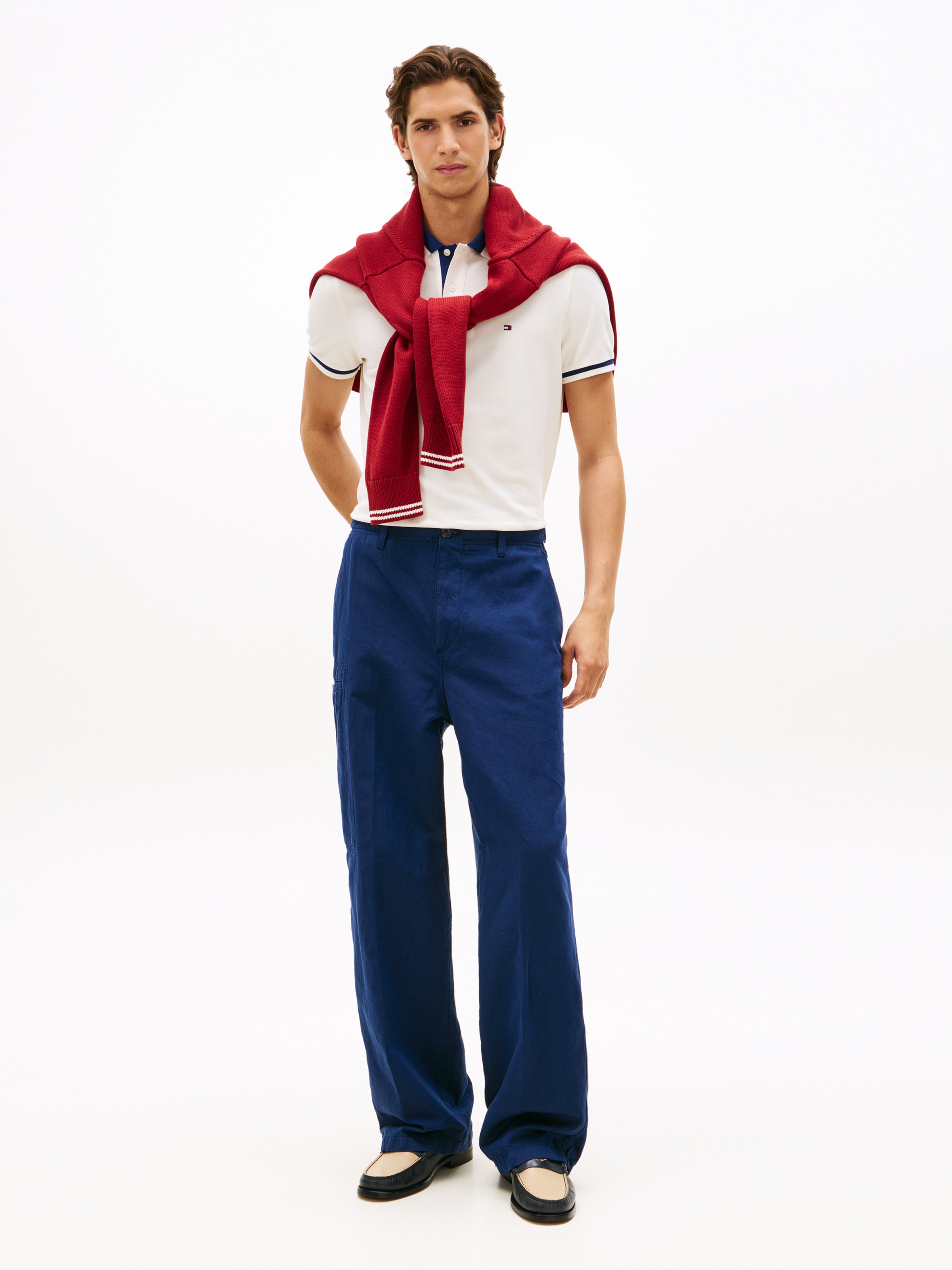 Thumbnail - Tommy Hilfiger Poloshirt "CONTRAST COLLAR BLOCK" Regular fit mit Polokragen