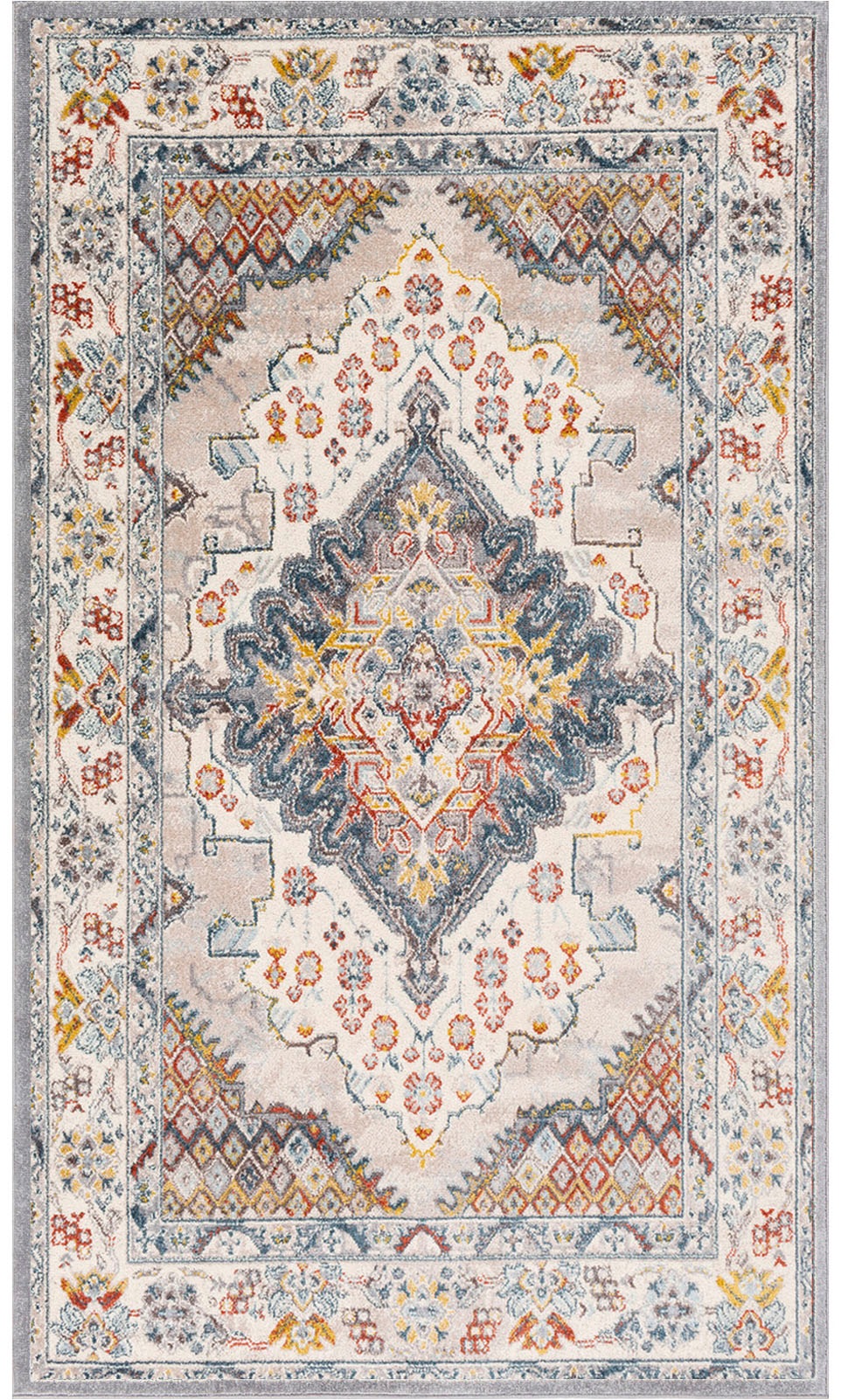 Livabliss Teppich "CASABLANCA" rechteckig 12 mm Höhe Vintage Orientteppich, günstig online kaufen