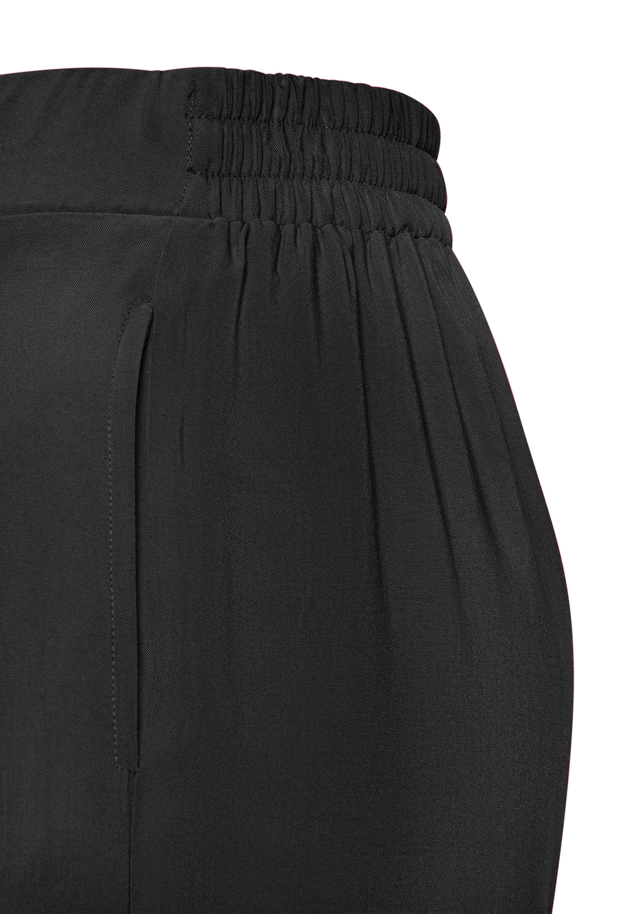 Buffalo Palazzohose, mit Seitennahttaschen, Sommerhose, Wide-Leg