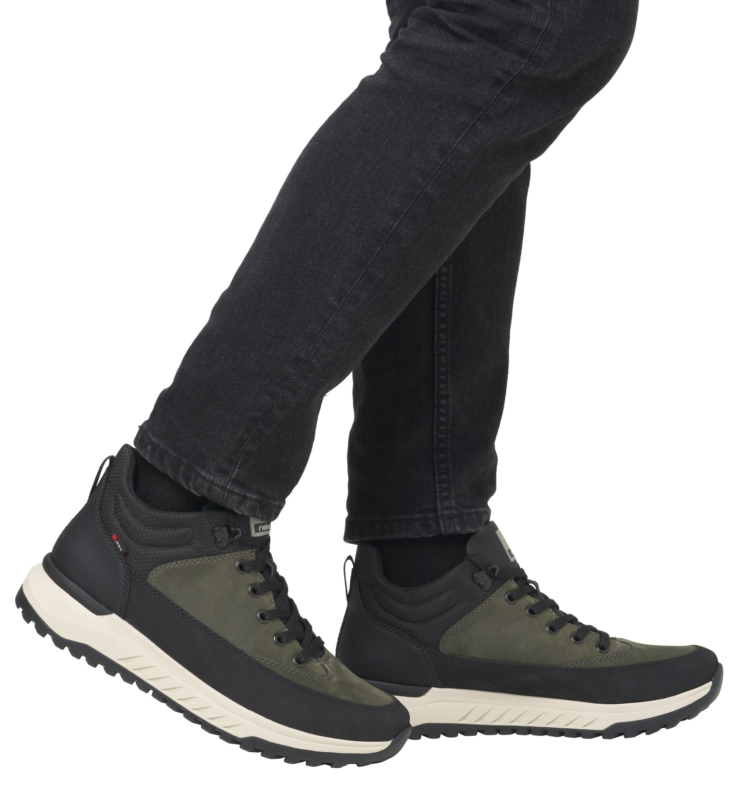 RIEKER Sport Sneaker, Freizeitschuh, Outdoorschuh, Schnürboots mit TEX-Memb günstig online kaufen