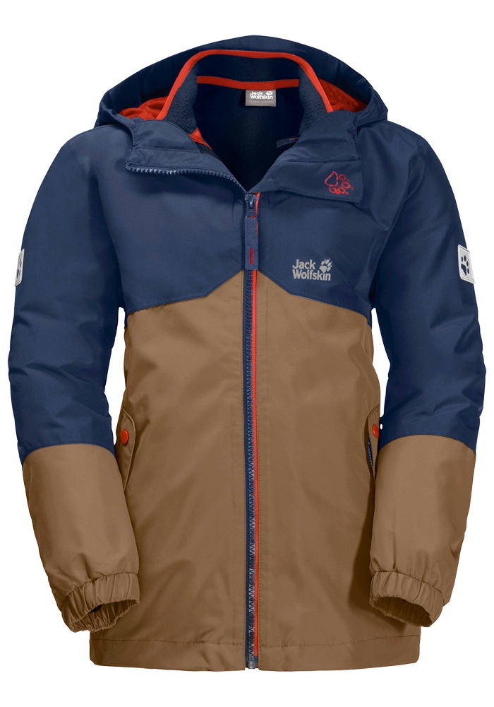 Jack Wolfskin 3-in-1-Funktionsjacke JKT«, mit | »B BAUR ICELAND 3IN1 Kapuze