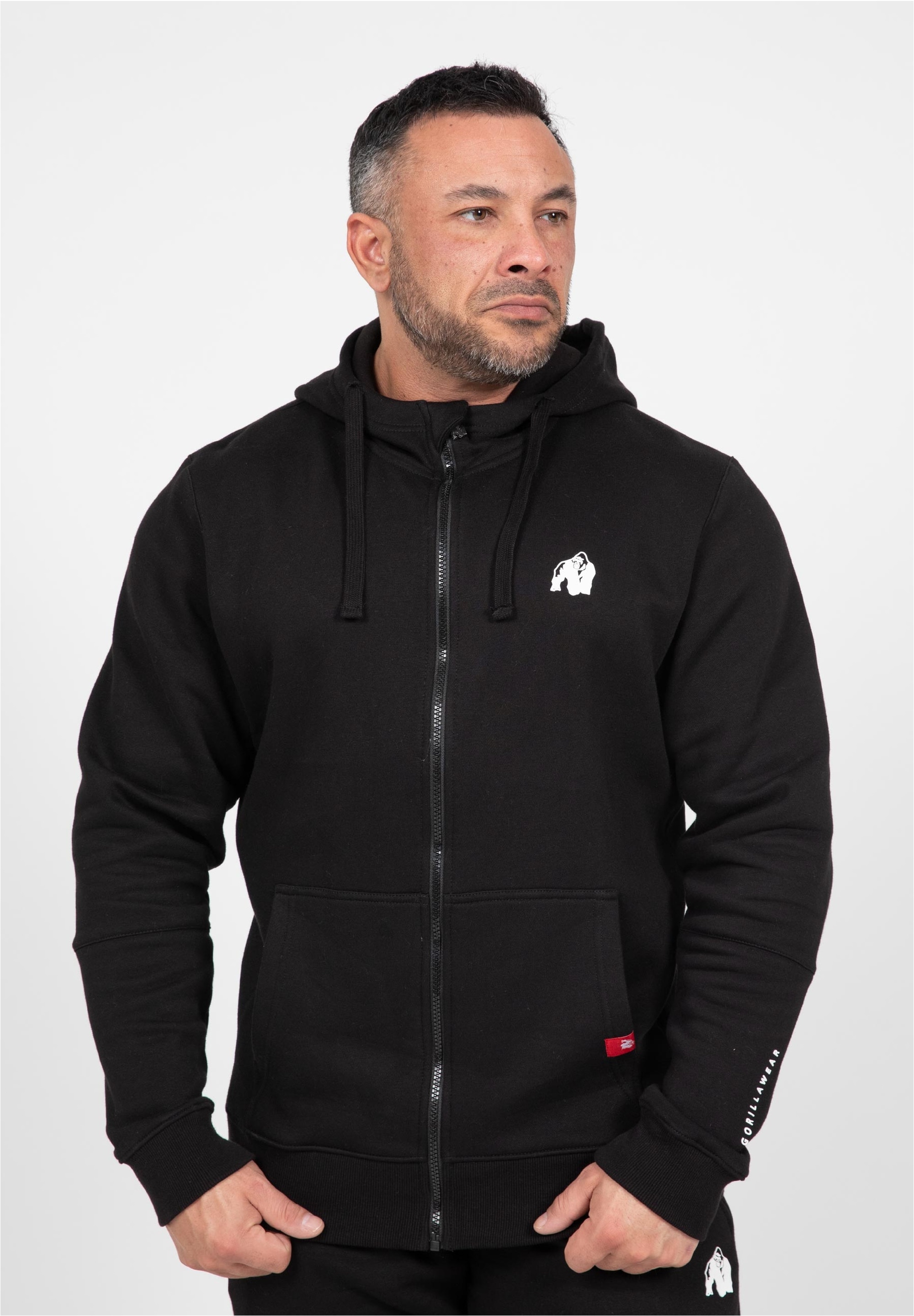 Gorilla Wear Sweatshirt, mit verstellbarer Kapuze