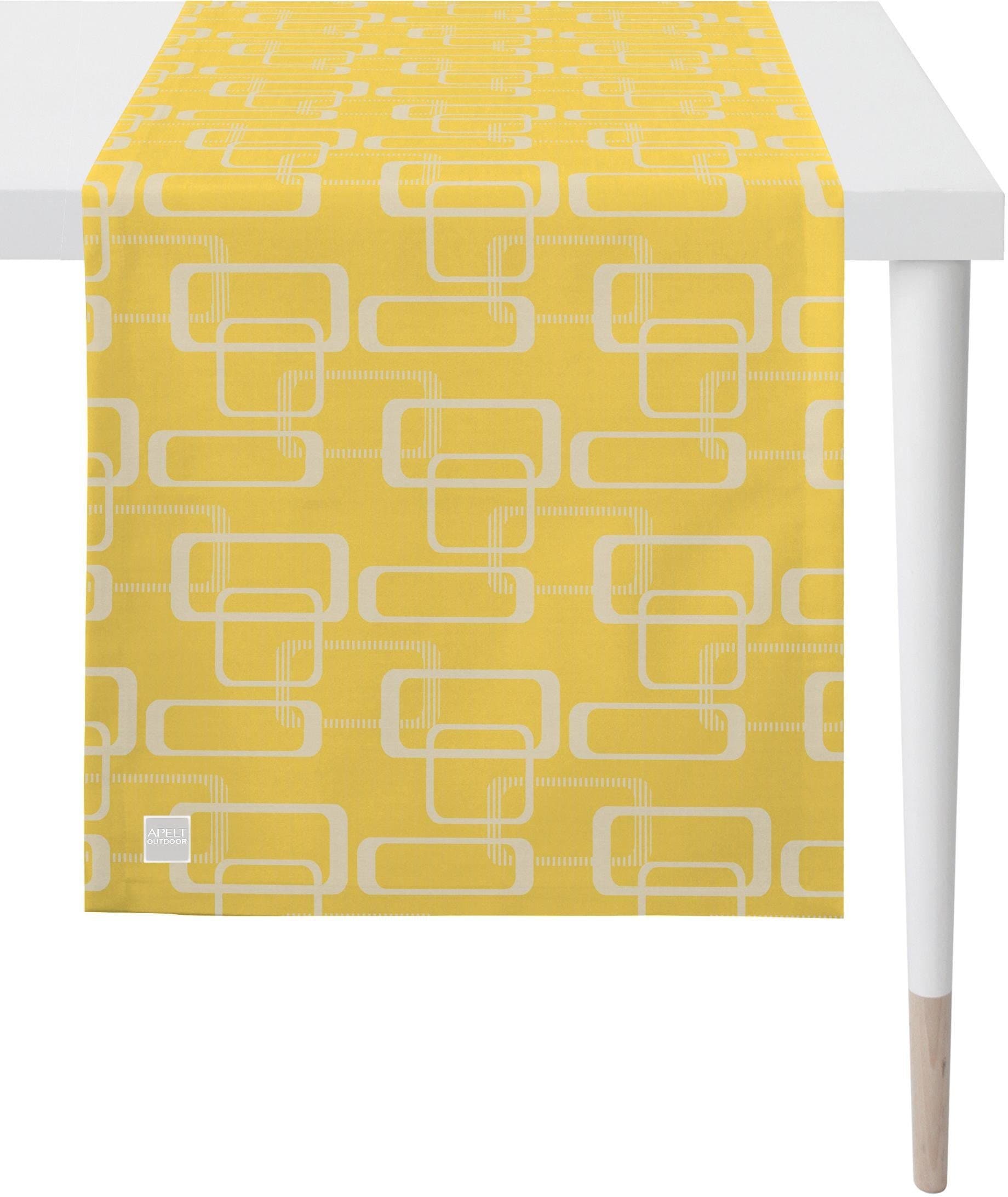 APELT Tischläufer "3966 Outdoor, Sommerdeko, Sommer" Jacquardgewebe günstig online kaufen
