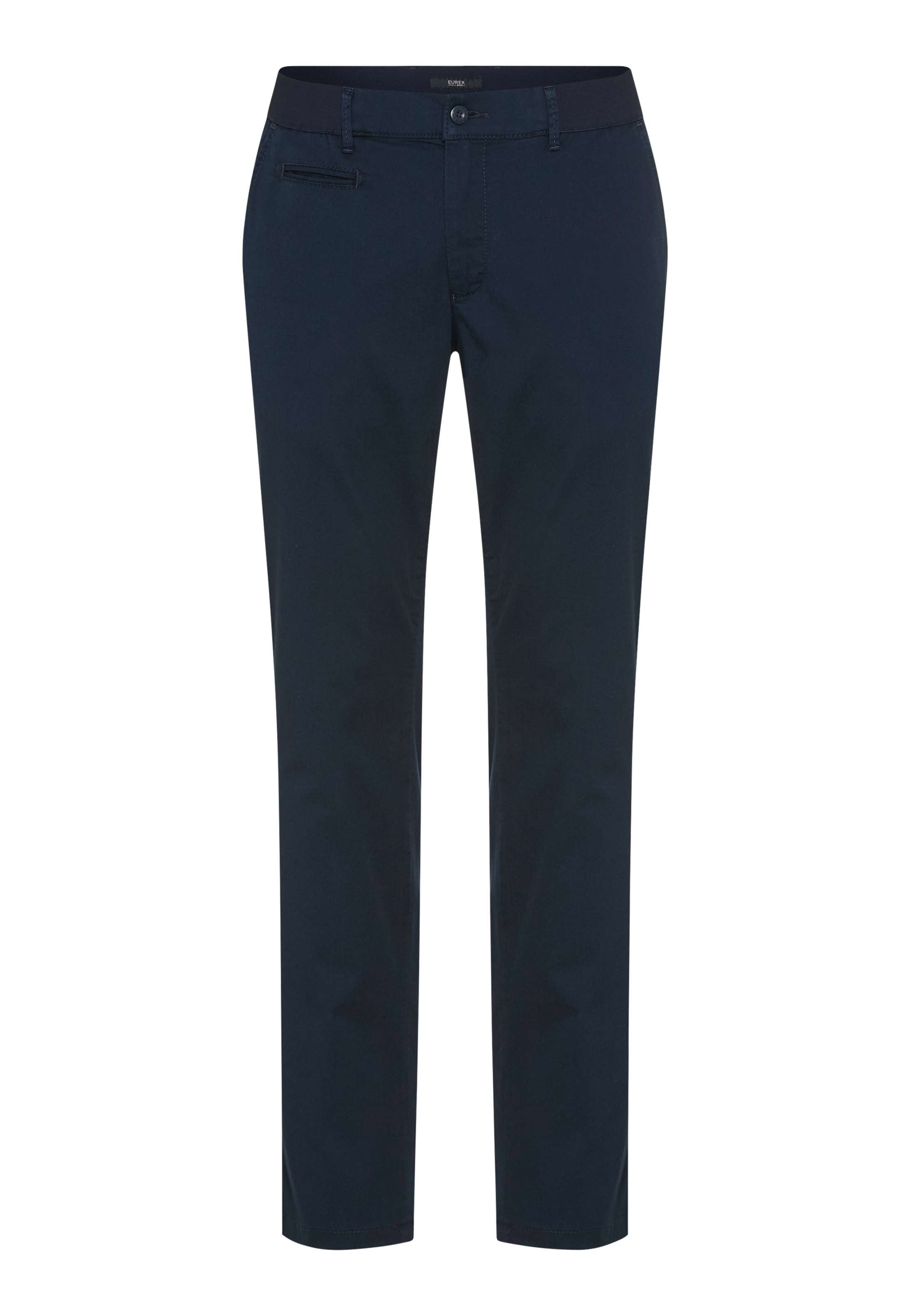 Chinohose EUREX BY BRAX "Style TORGE", Herren, Gr. 48, Normalgrößen, navy, Web, 61% Baumwolle, 36% Lyocell, 3% Elasthan, Hosen Chinohose