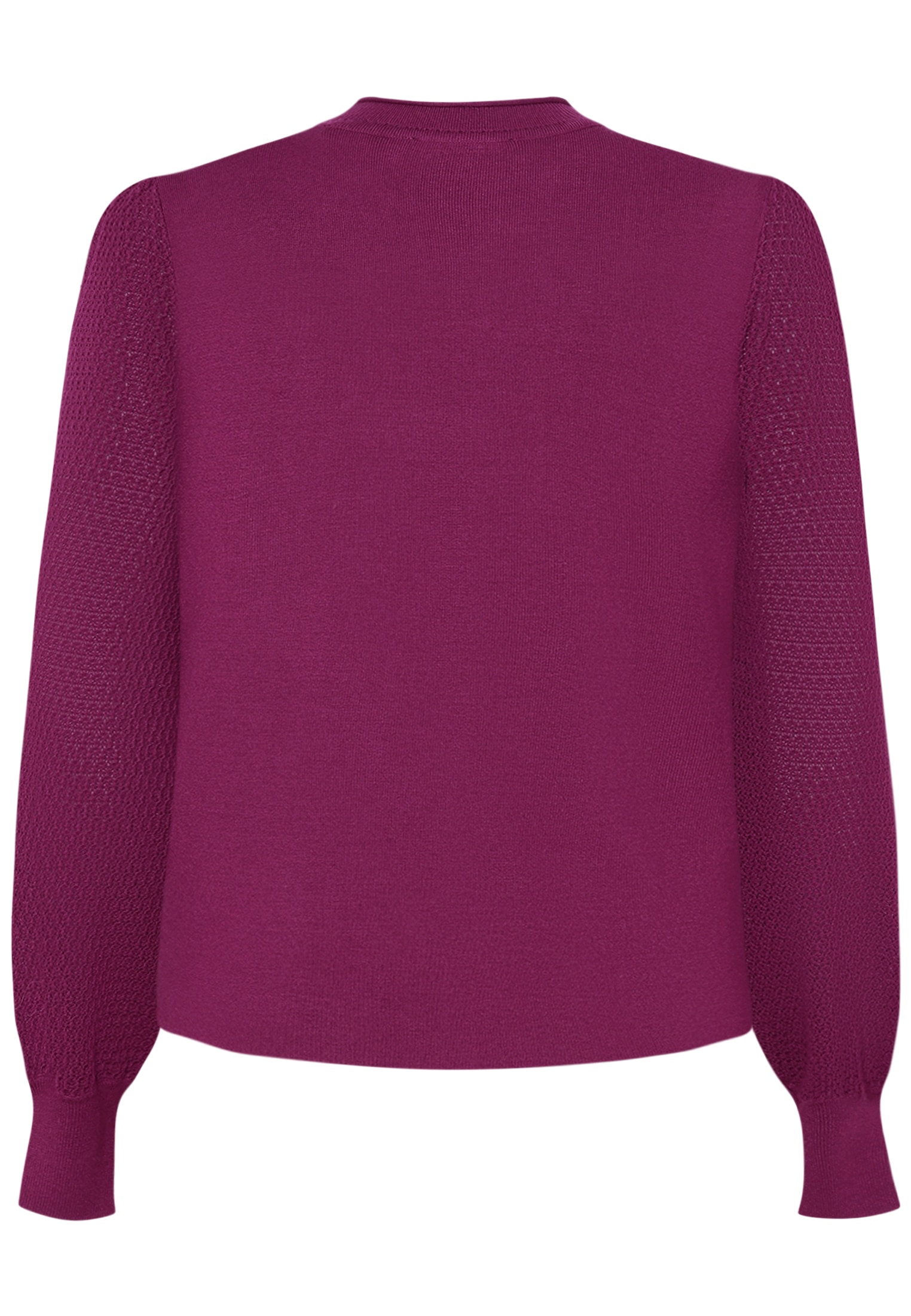 Zero Strickpullover »Damen mit Puffärmeln« 1 Plain/ ohne Details