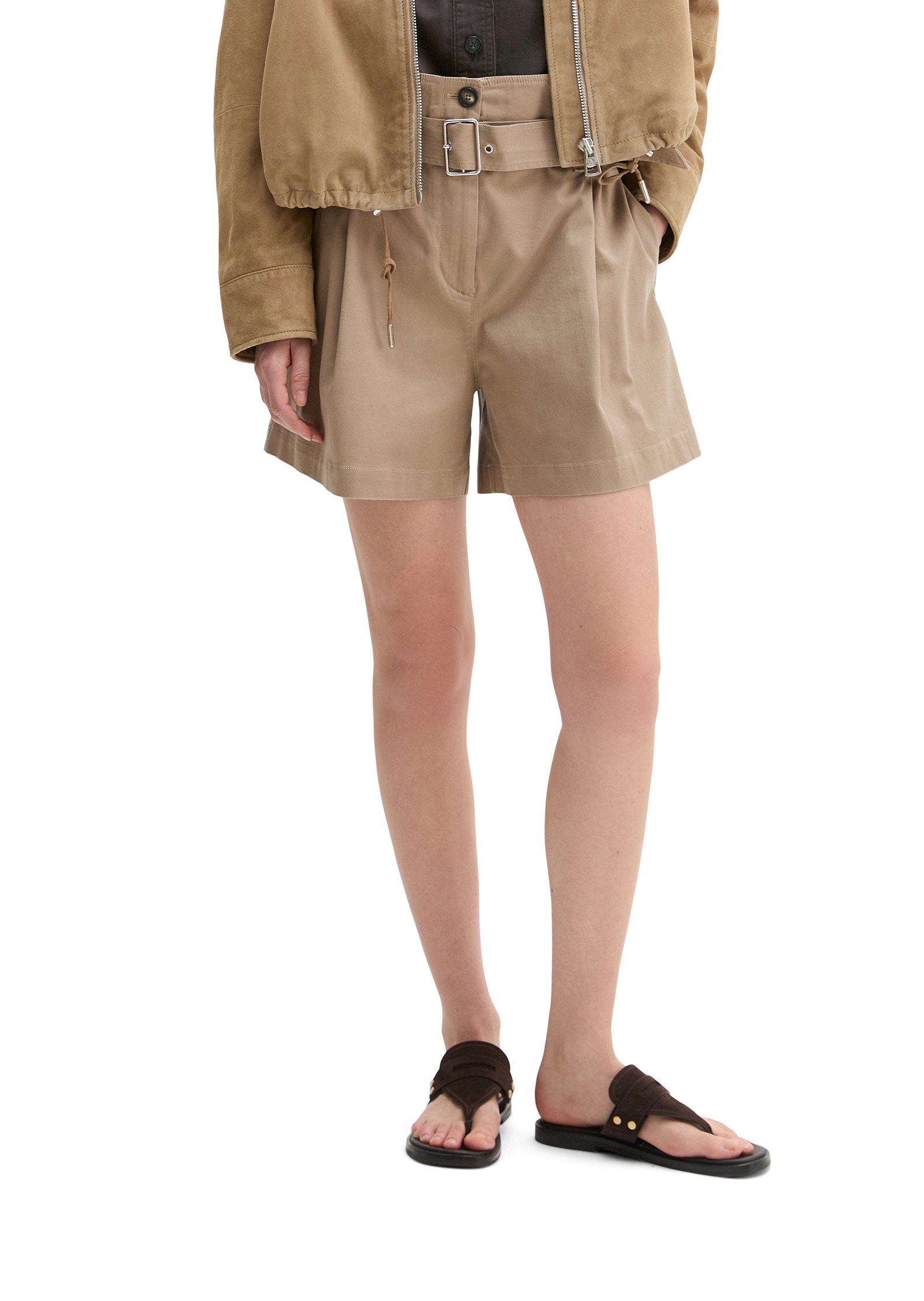 Marc OPolo Shorts "aus Bio-Baumwolle-TENCEL™ Lyocell-Stretch" günstig online kaufen