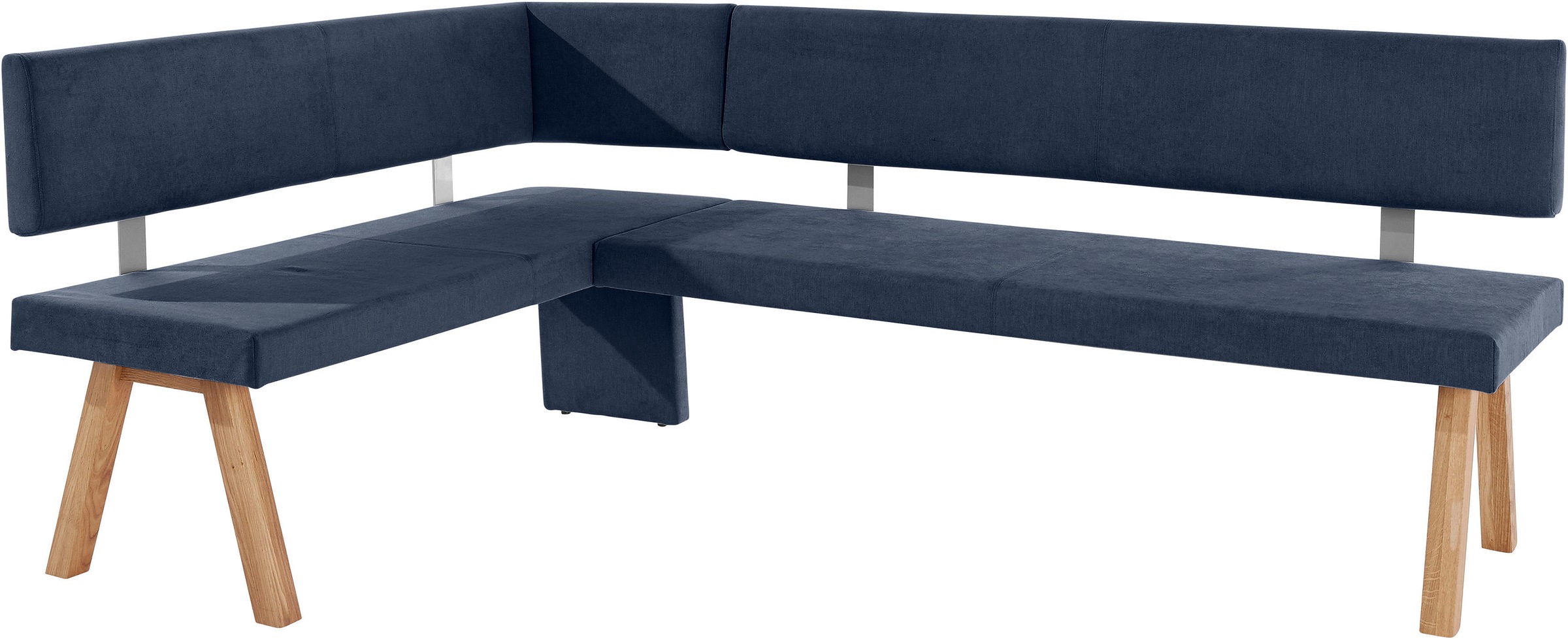 Thumbnail - Home affaire Eckbank "Rio" Massivholz in Eiche geölt, Esszimmerbank bequem gepolstert