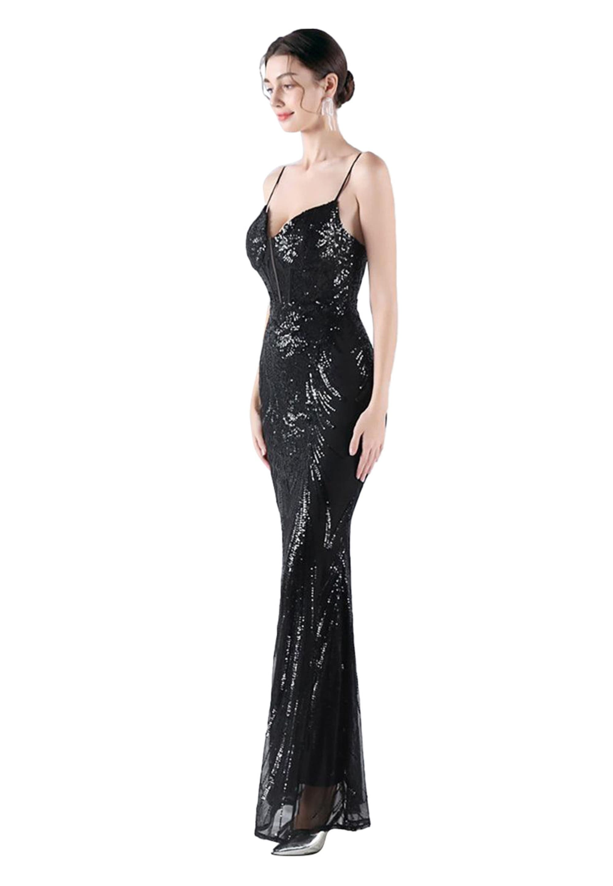 Moda Minx Jerseykleid »Gabrielle«, mit bodenlangem Schnitt