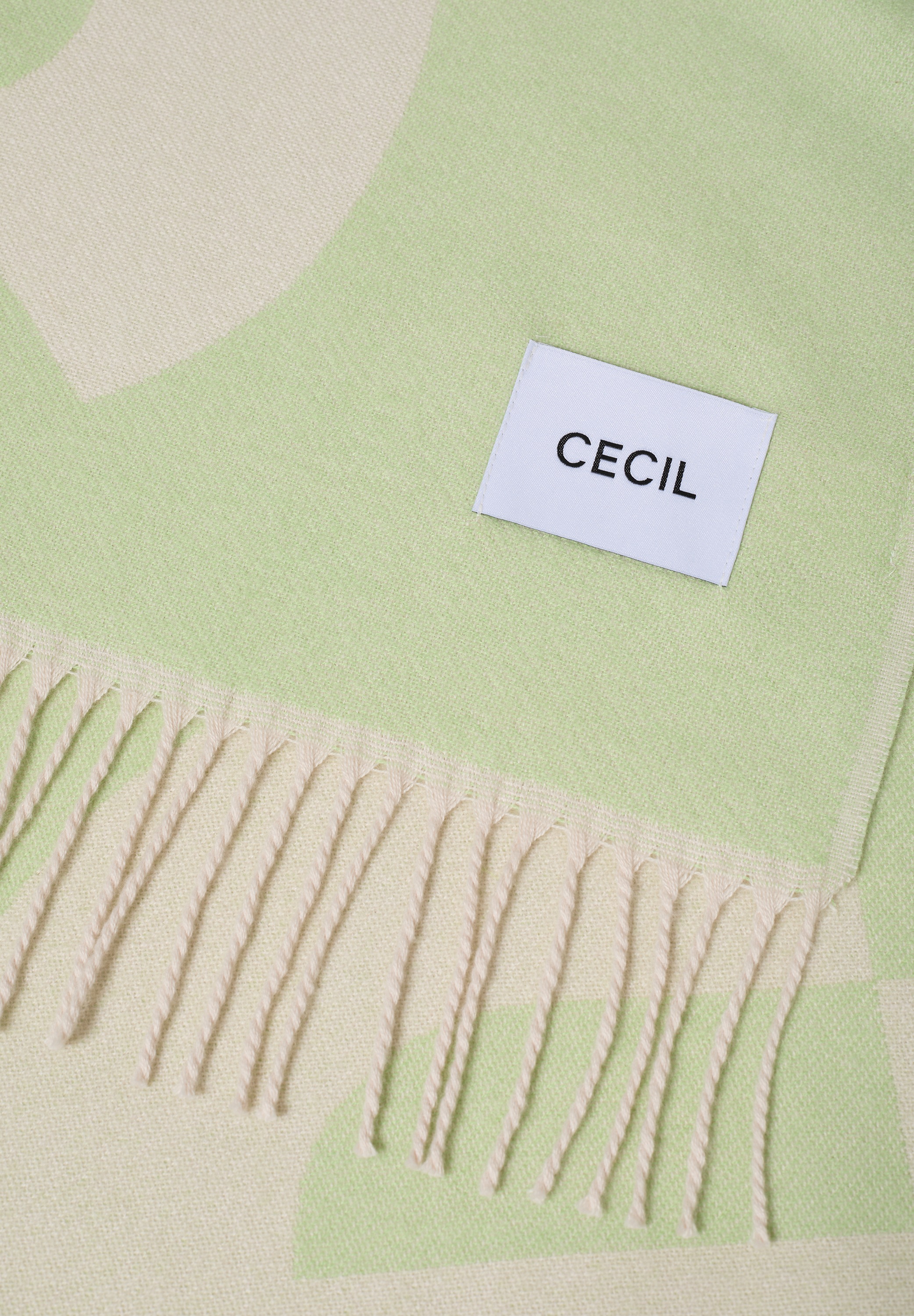 Cecil Schal mit Wordingprint