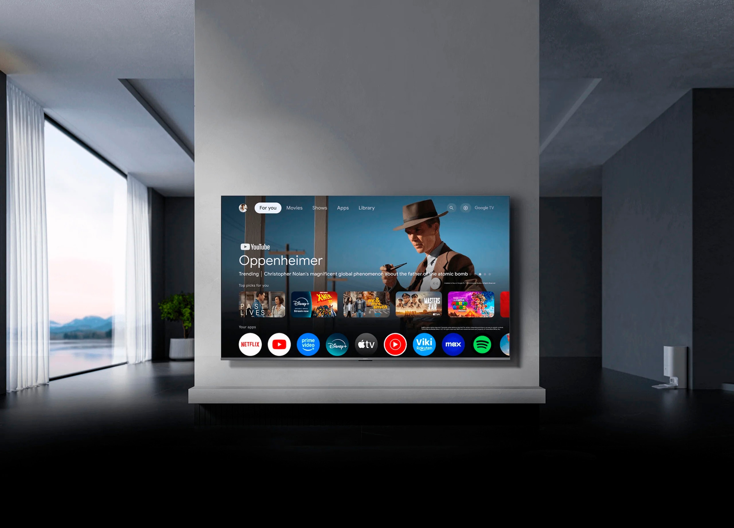Xiaomi QLED-Fernseher »L75MB-APEU« 189 cm/75 ″ Smart-TV