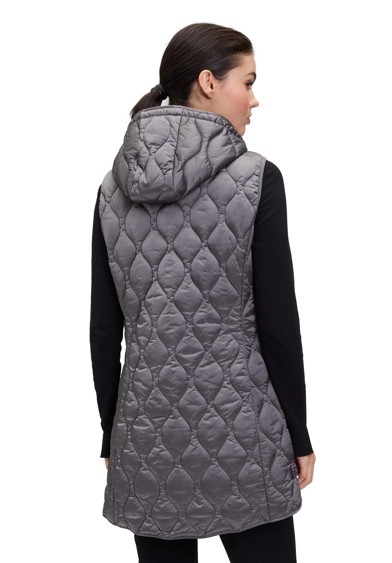 Betty Barclay Strickweste »Betty Barclay Steppweste mit Kapuze«