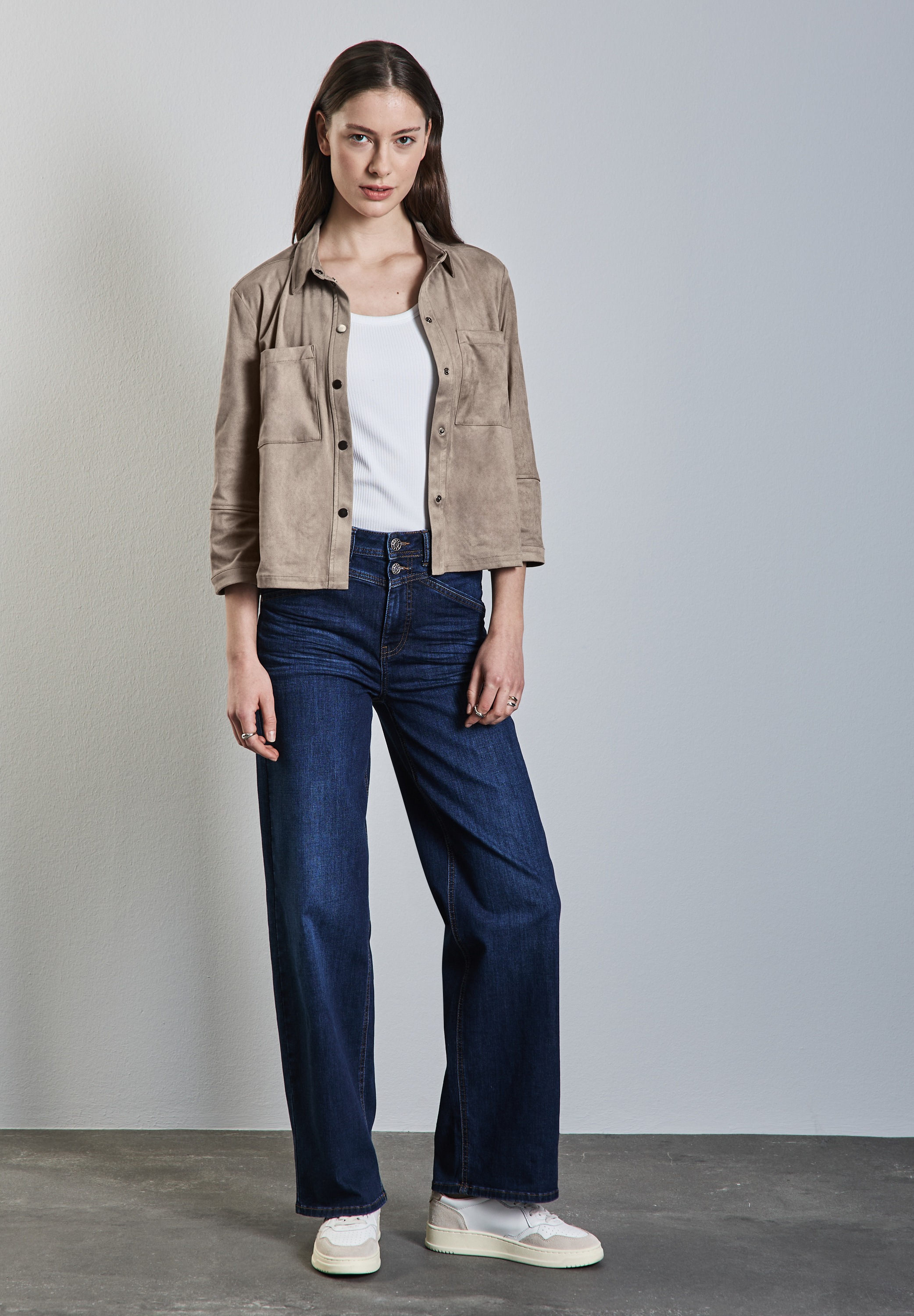 Thumbnail - STREET ONE Hemdbluse mit 3/4 Ärmeln