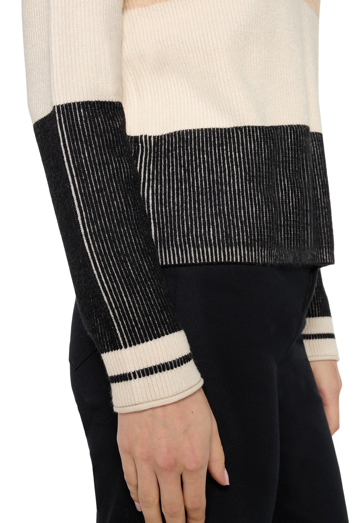 Betty Barclay Strickpullover »Damen mit Rippenstruktur« 1 tlg.