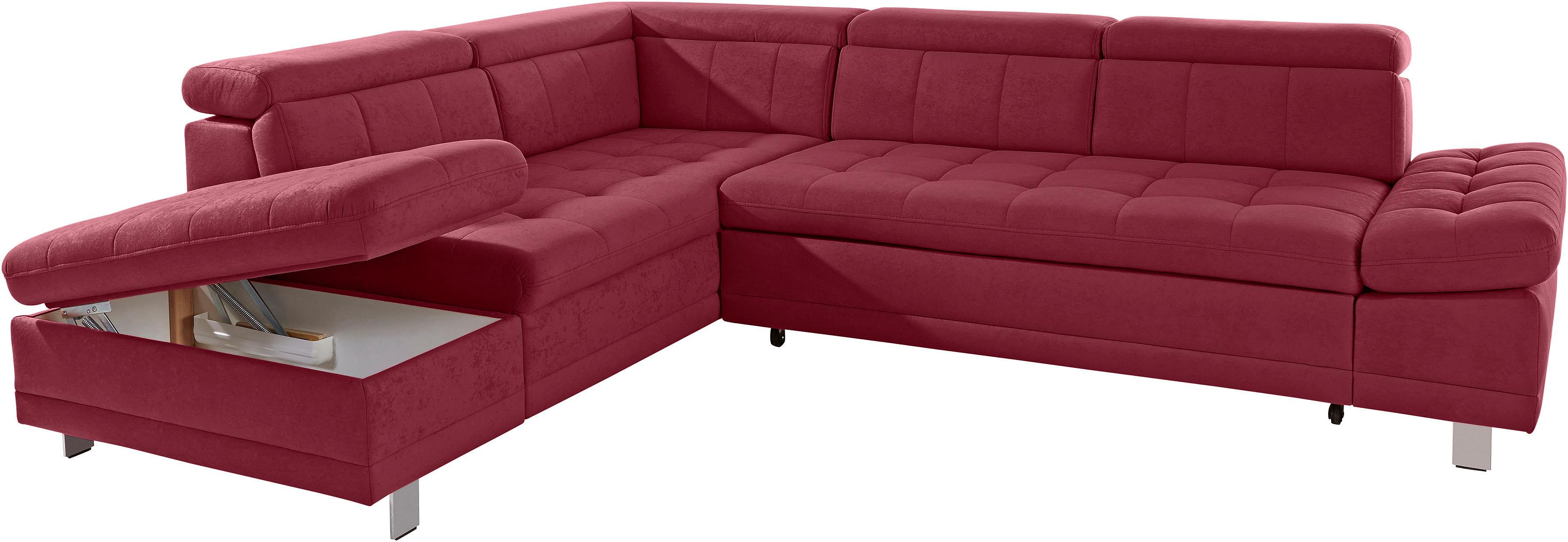 Thumbnail - sit&more Ecksofa "Limit L-Form", wahlweise mit Bettfunktion und Bettkasten