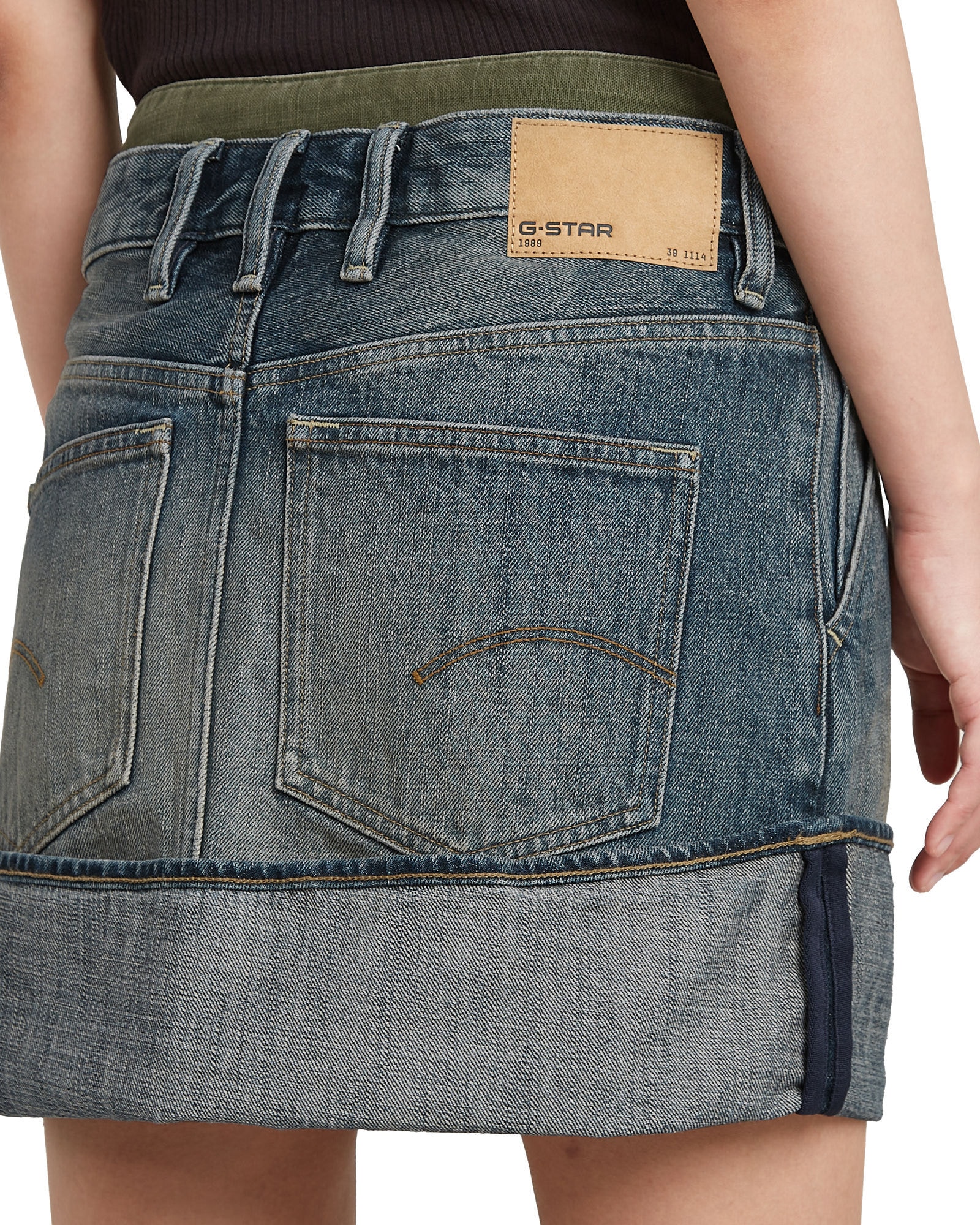 G-STAR Minikleid »Turn-up Panel Minirock«