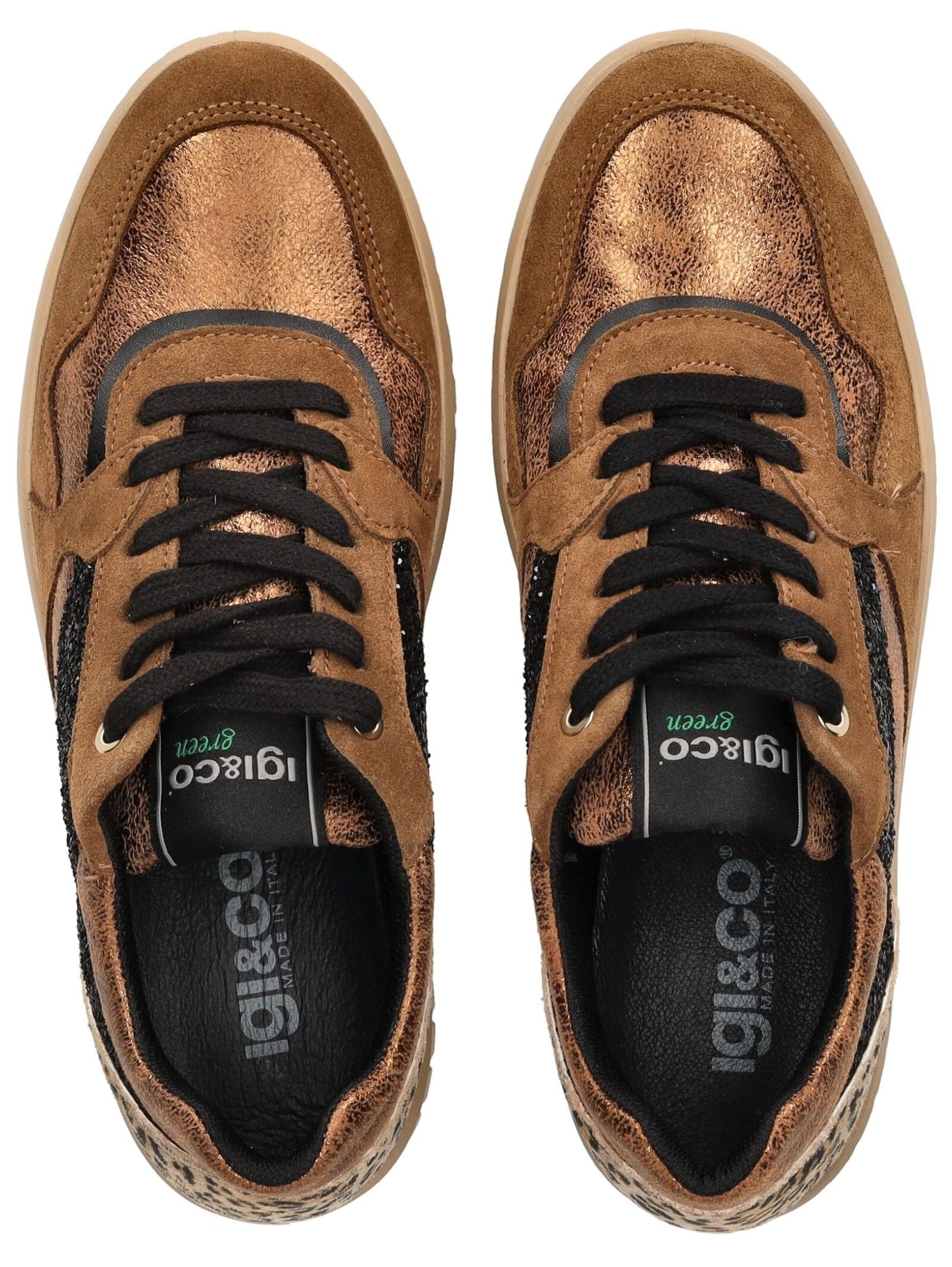 IGI & CO Plateausneaker »IGI & CO Sneaker Veloursleder/Textil«
