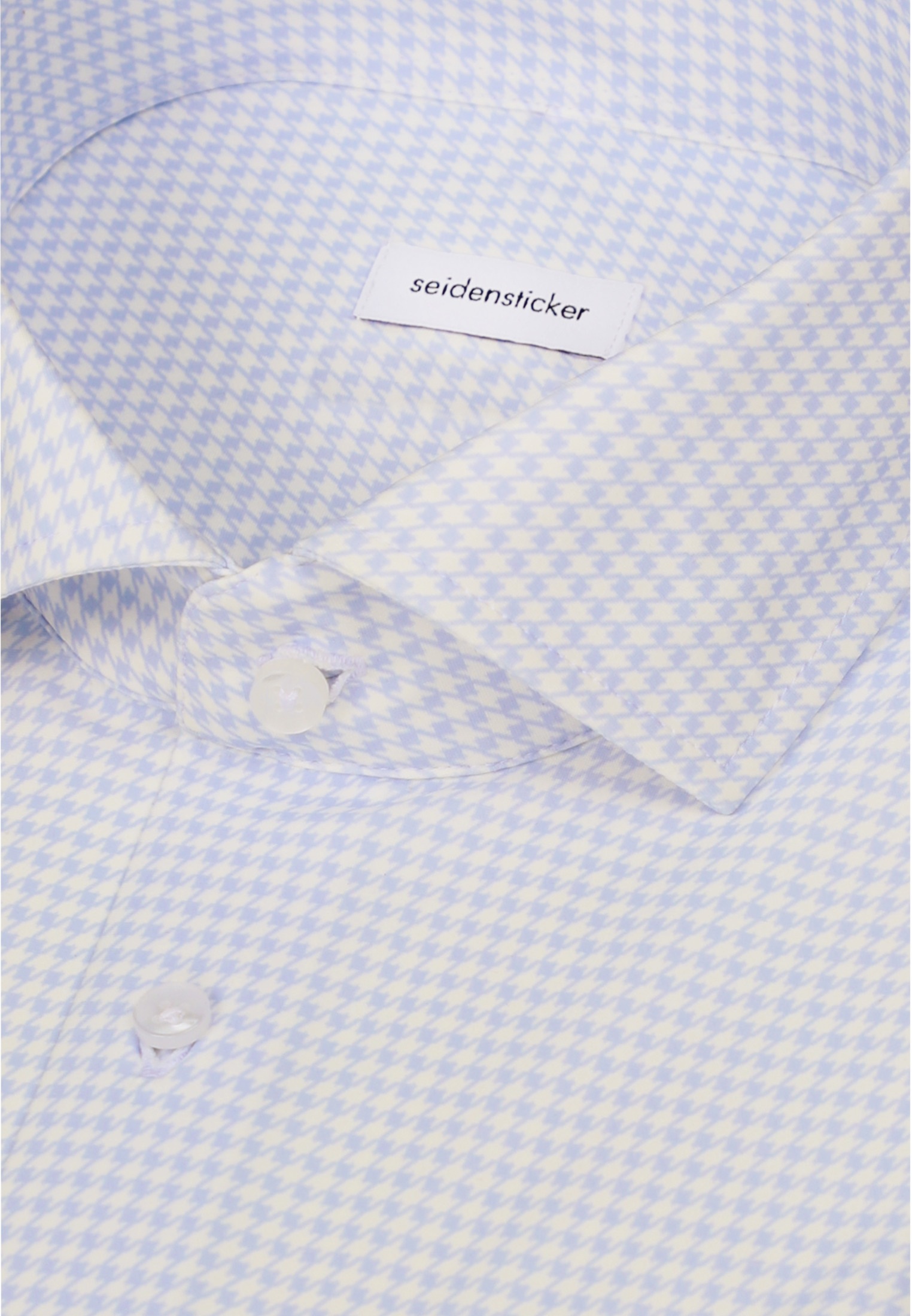 seidensticker Businesshemd »Schwarze Rose« Slim 1/1 Kentkragen Druck