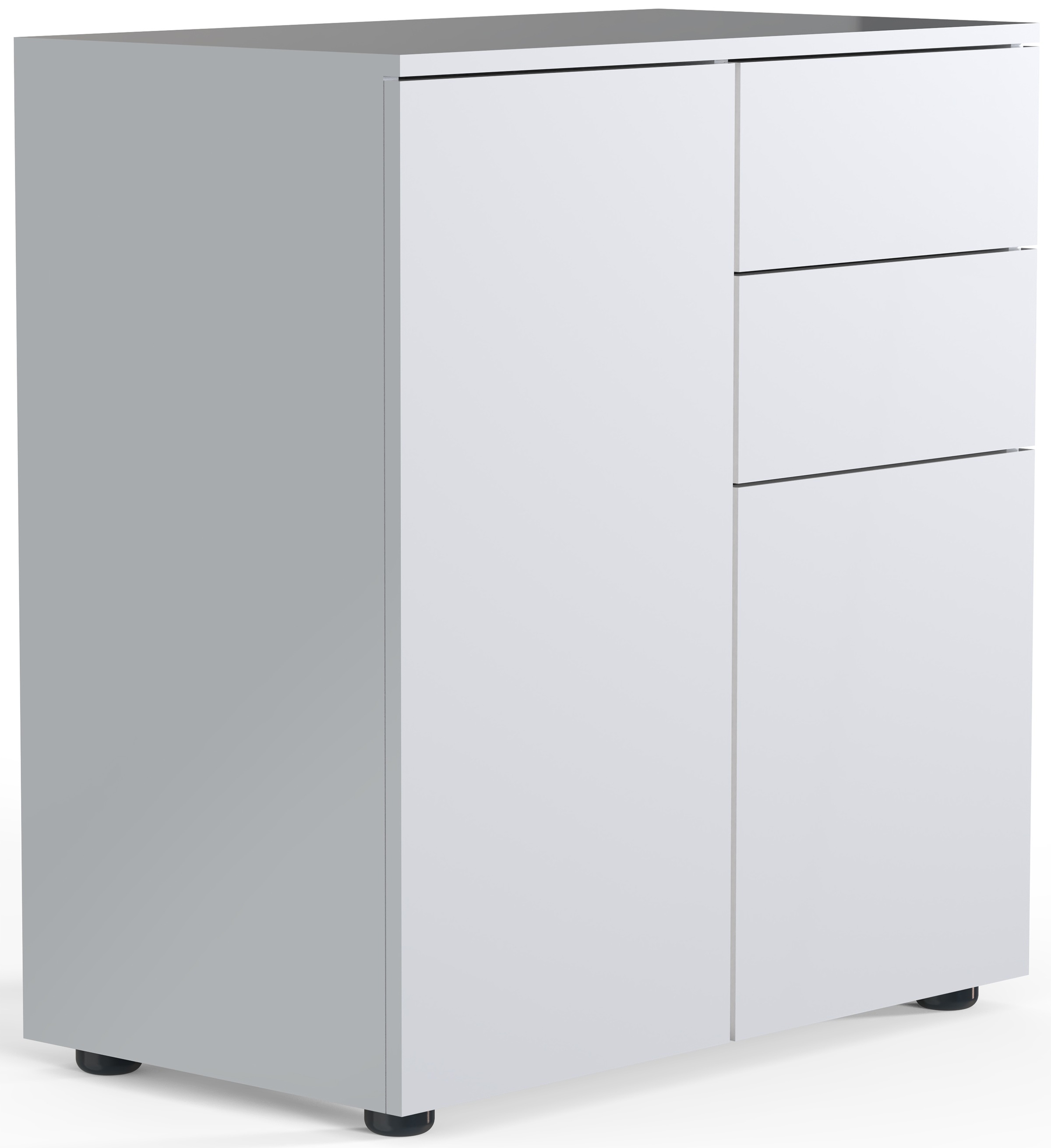 VCM Kommode "Holz Kommode Sideboard Anrichte Dalosa 4 Schublade" 1 Stk. tlg.