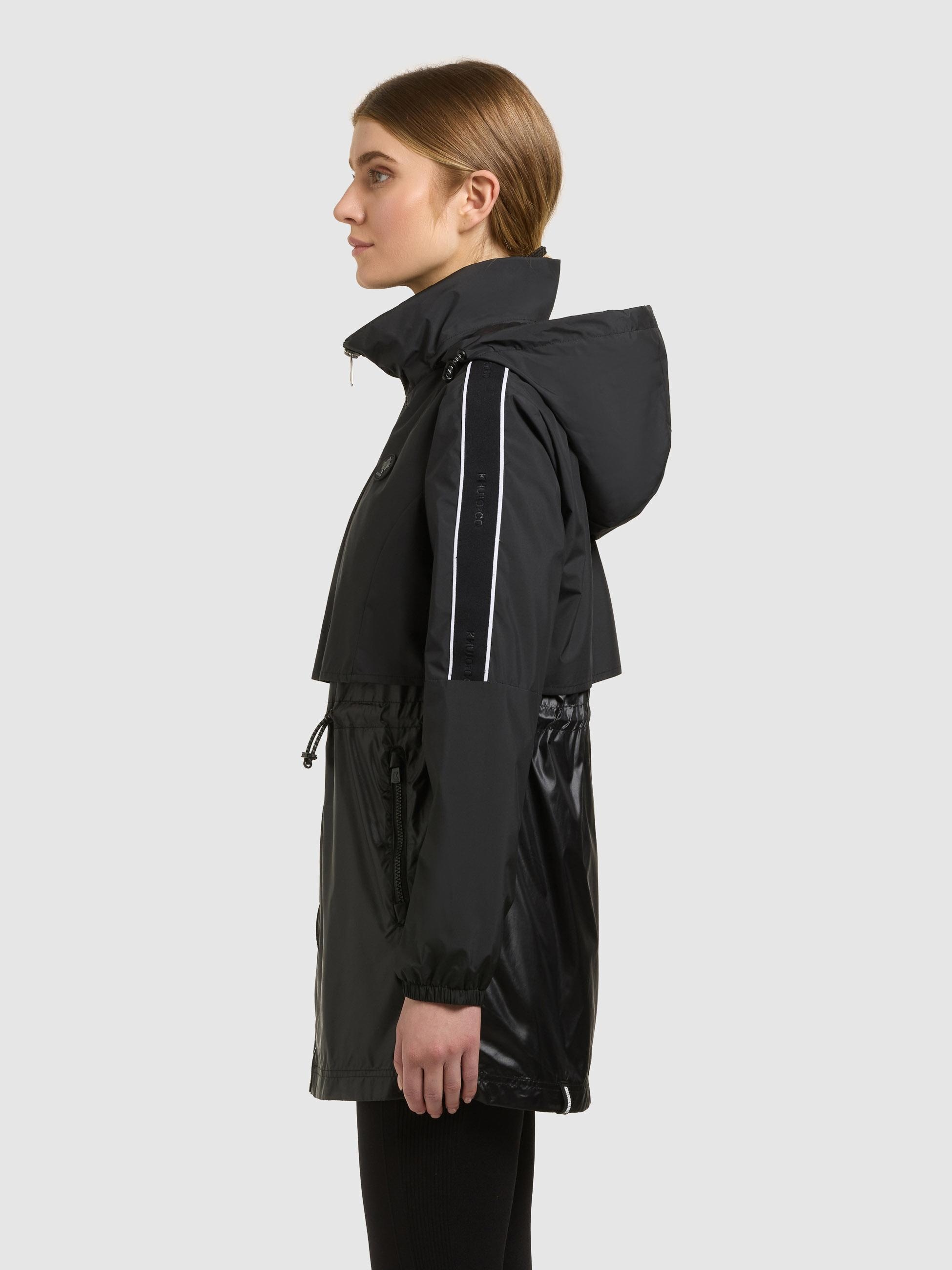 khujo Funktionsmantel »Izza« 1 Übergangsmantel mit verstaubarer Kapuze