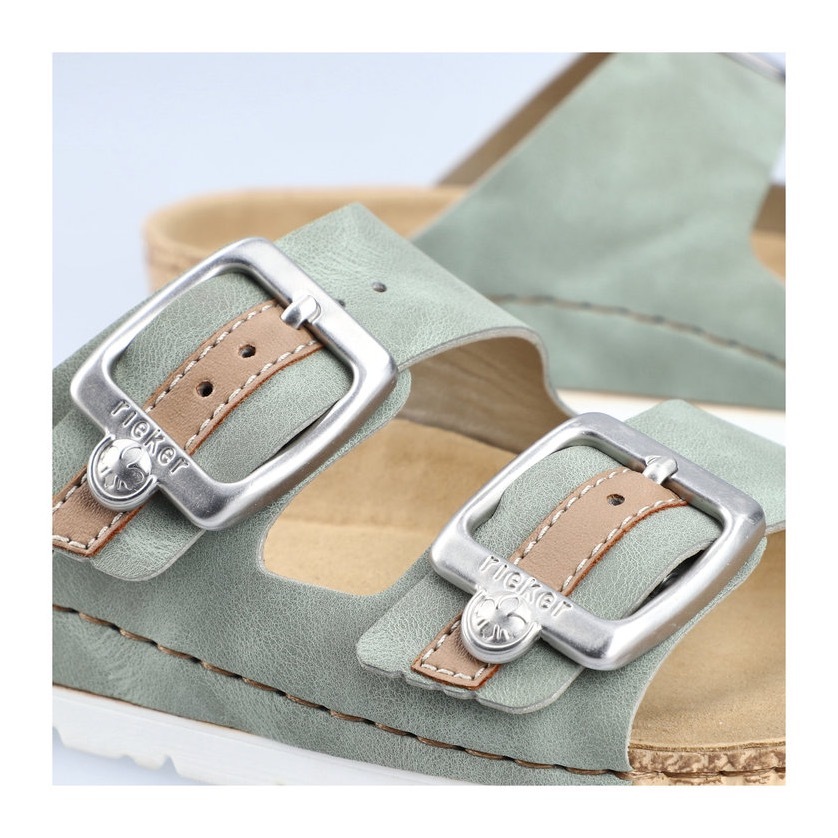 Rieker Pantolette, Sommerschuh, Schlappen mit verstellbaren Schnallen günstig online kaufen