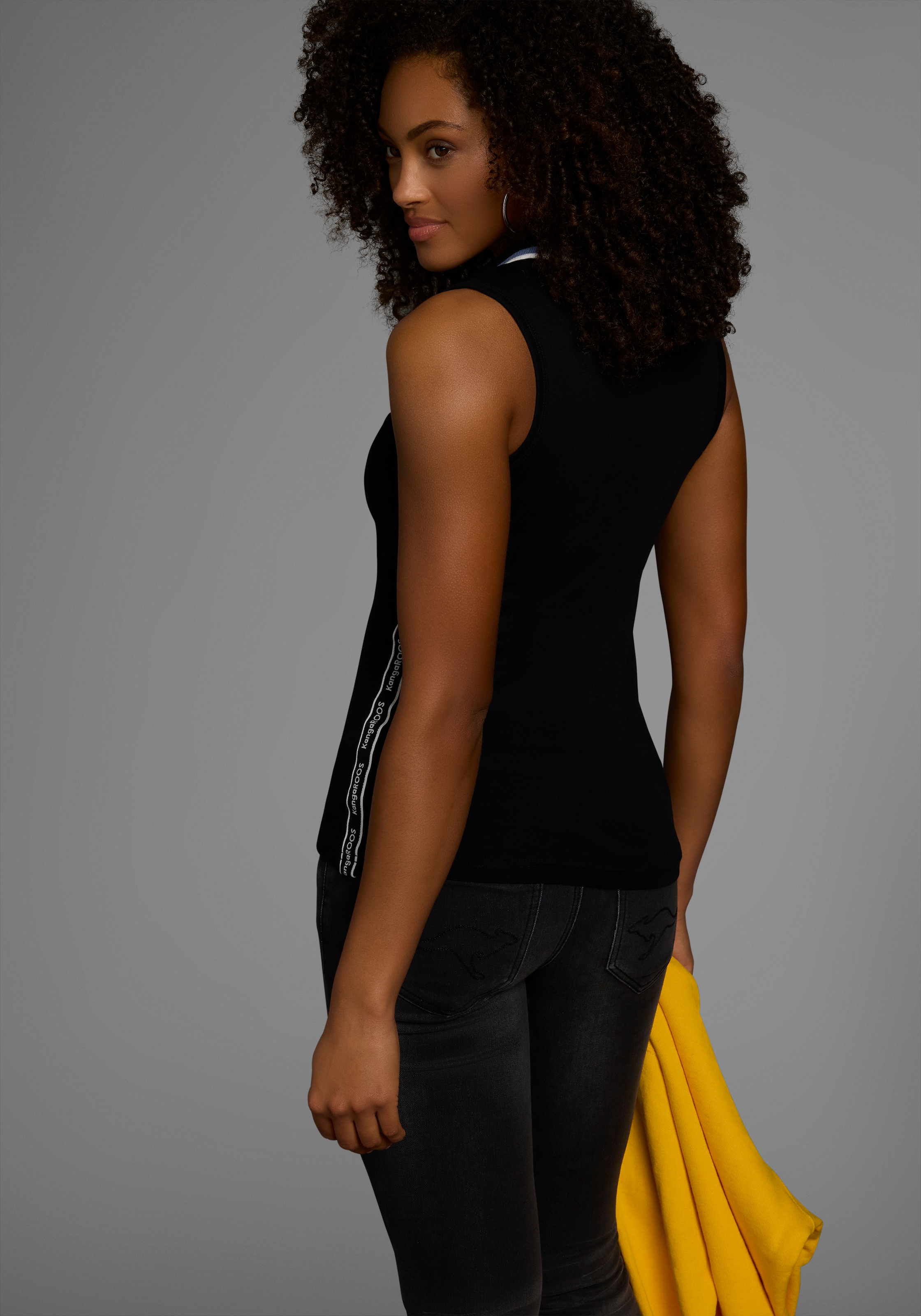 KangaROOS Tanktop, (Packung, 2 tlg.), Tape mit Logobranding seitlich - NEUE KOLLEKTION