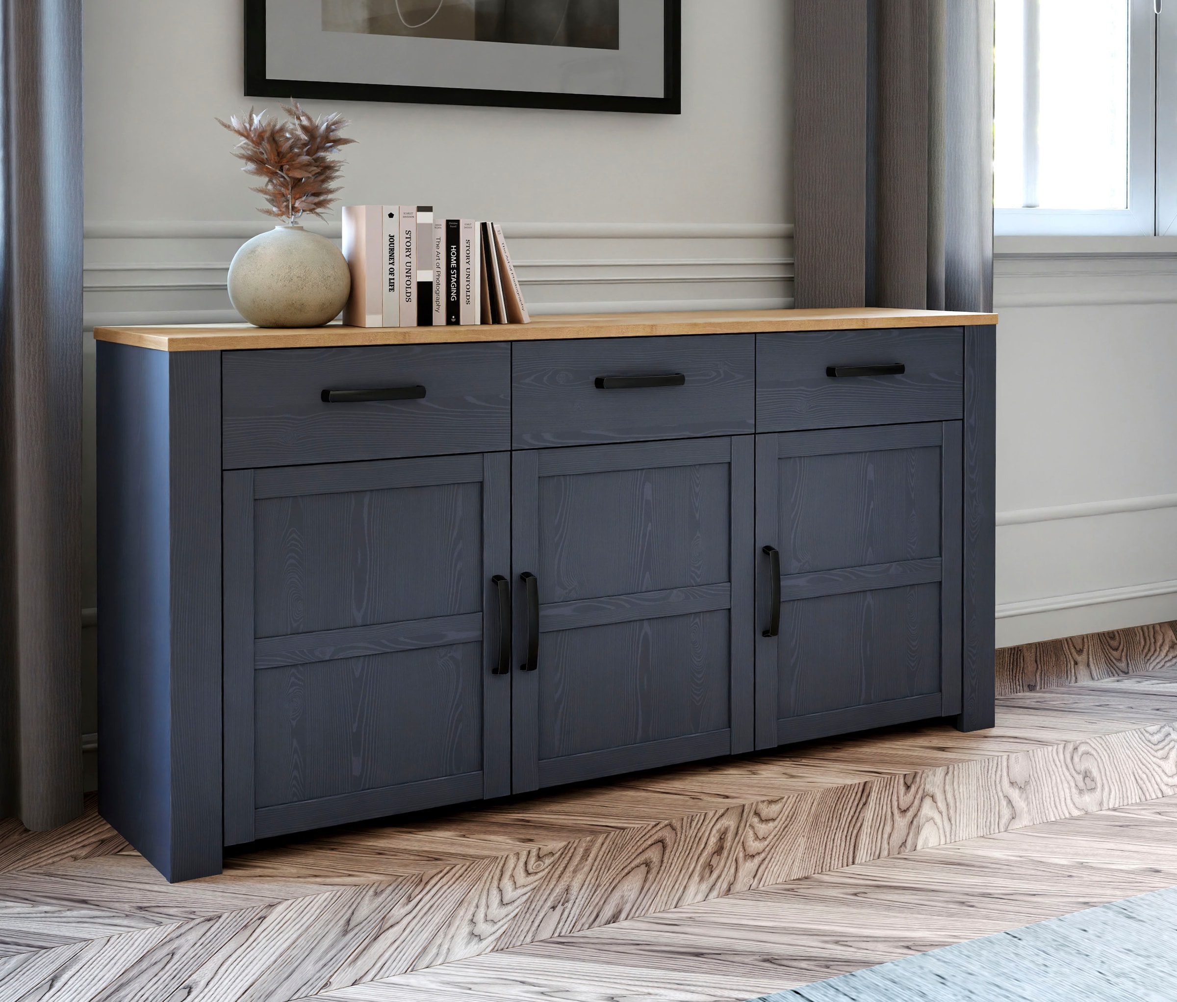 FORTE Sideboard "Bohol", Breite 166 cm